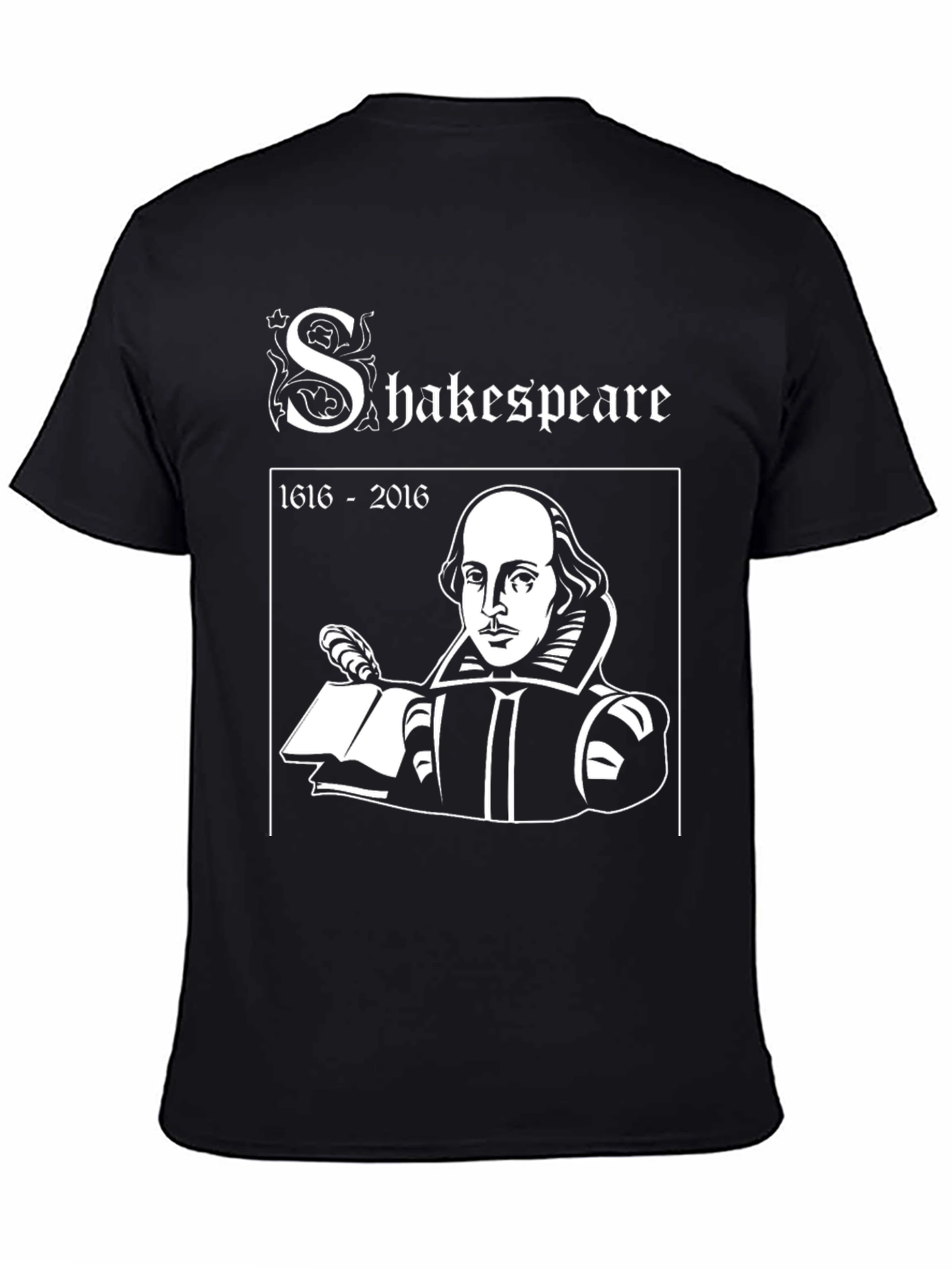 Shakespeare Tribute T-Shirt - 1616-2016