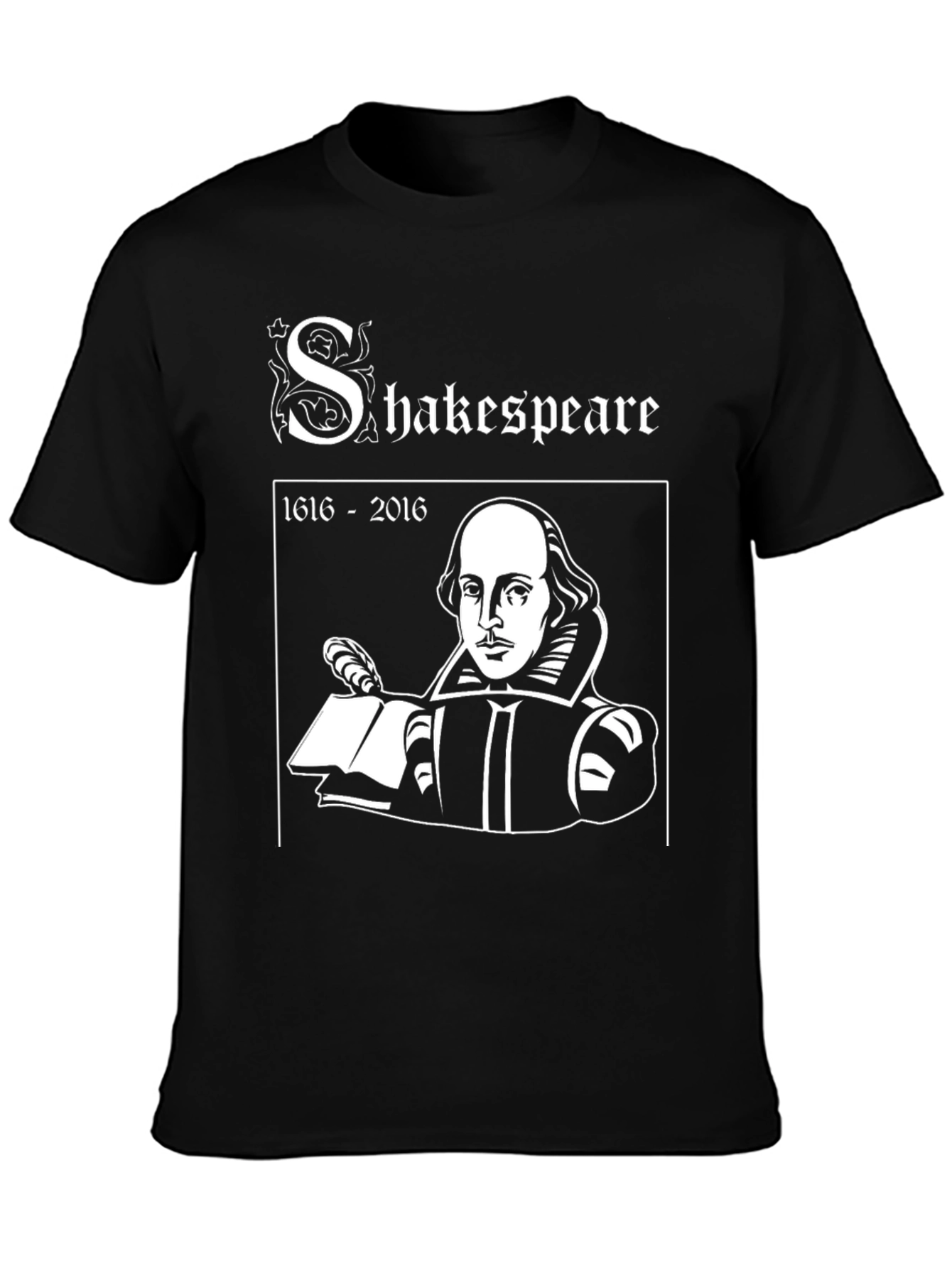 Shakespeare Tribute T-Shirt - 1616-2016