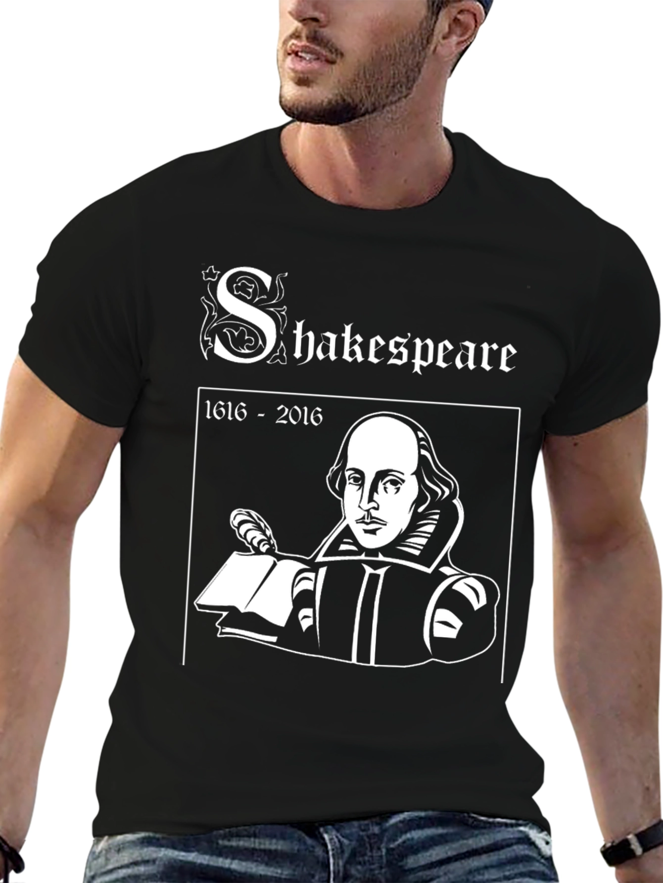 Shakespeare Tribute T-Shirt - 1616-2016