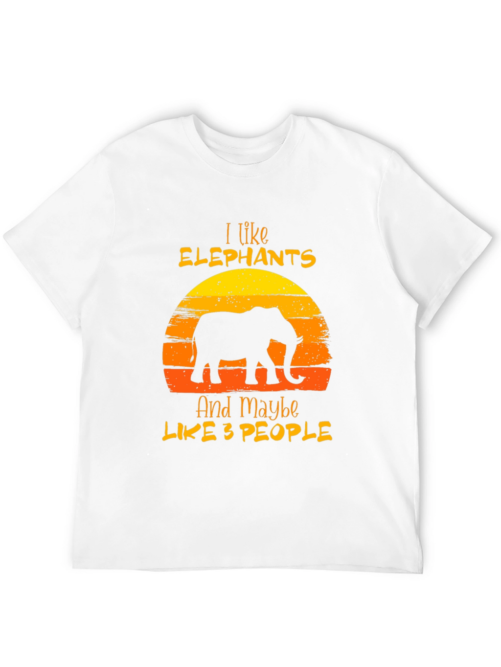 I Like Elephants T-Shirt - Funny Graphic Tee