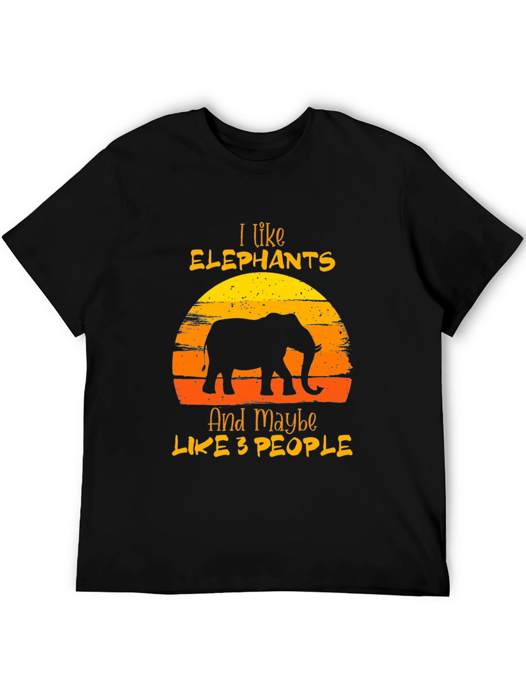 I Like Elephants T-Shirt - Funny Graphic Tee