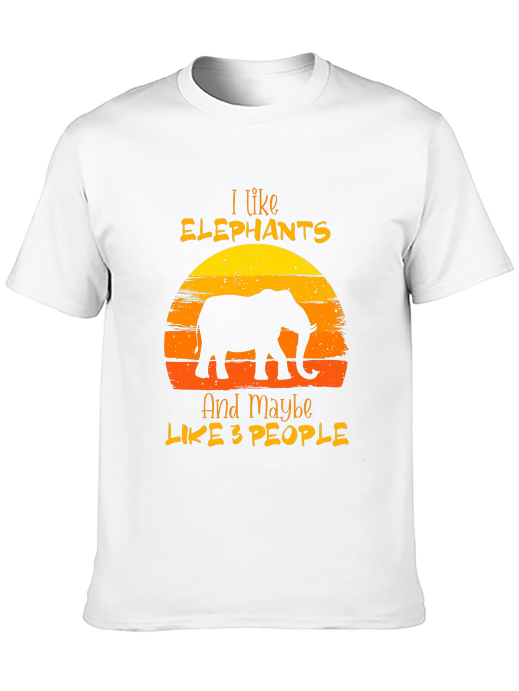I Like Elephants T-Shirt - Funny Graphic Tee
