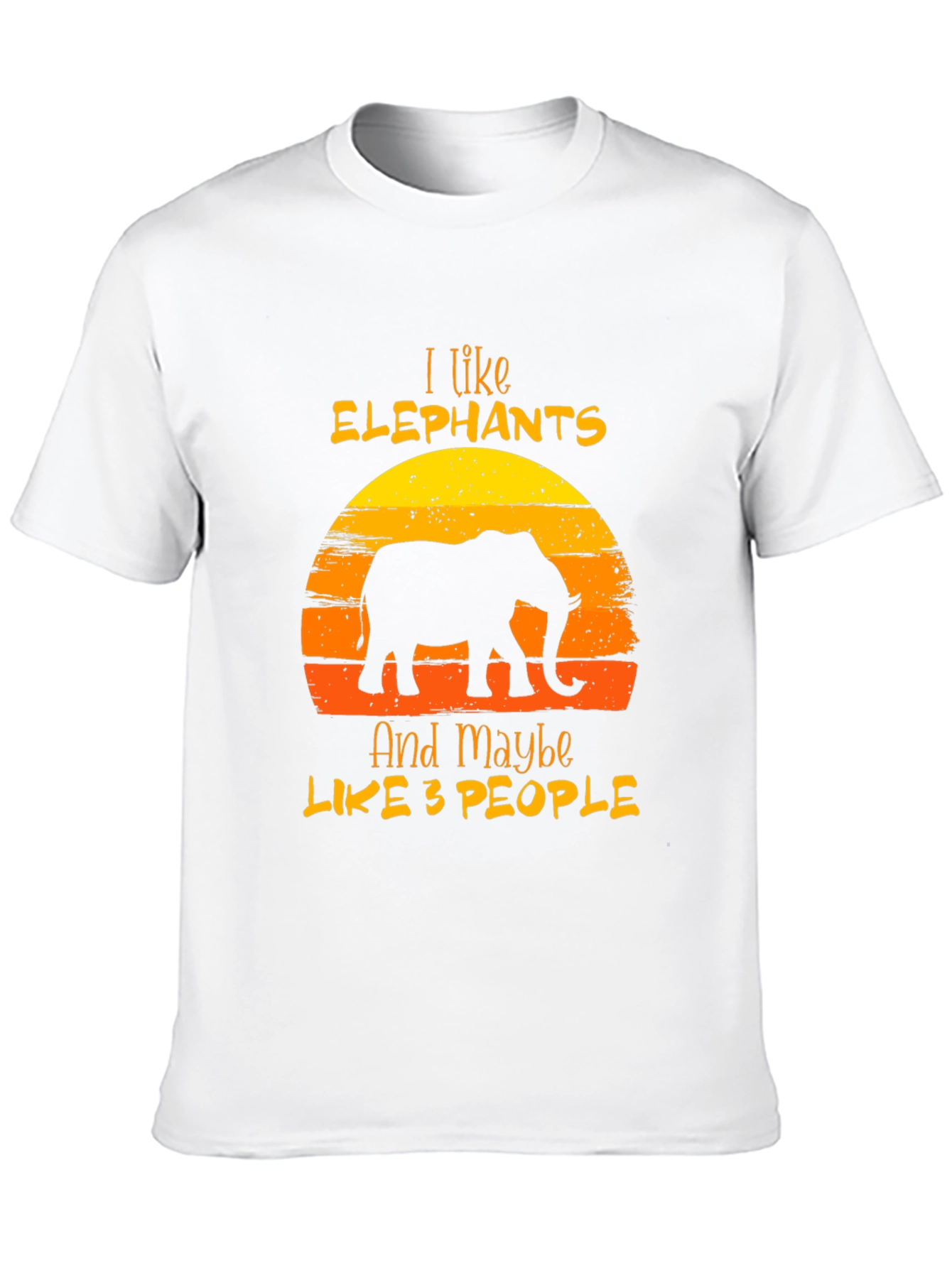 I Like Elephants T-Shirt - Funny Graphic Tee
