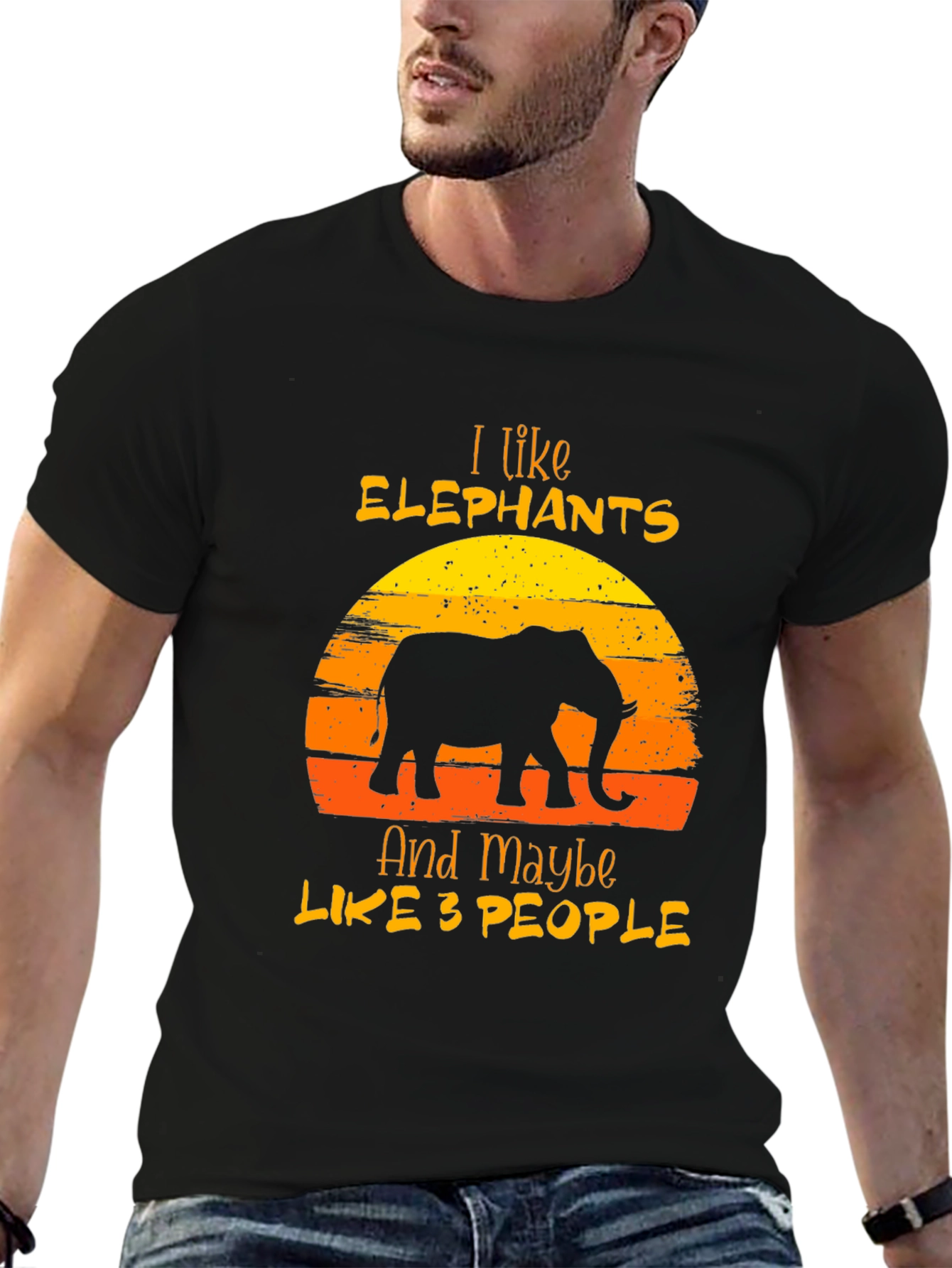 I Like Elephants T-Shirt - Funny Graphic Tee