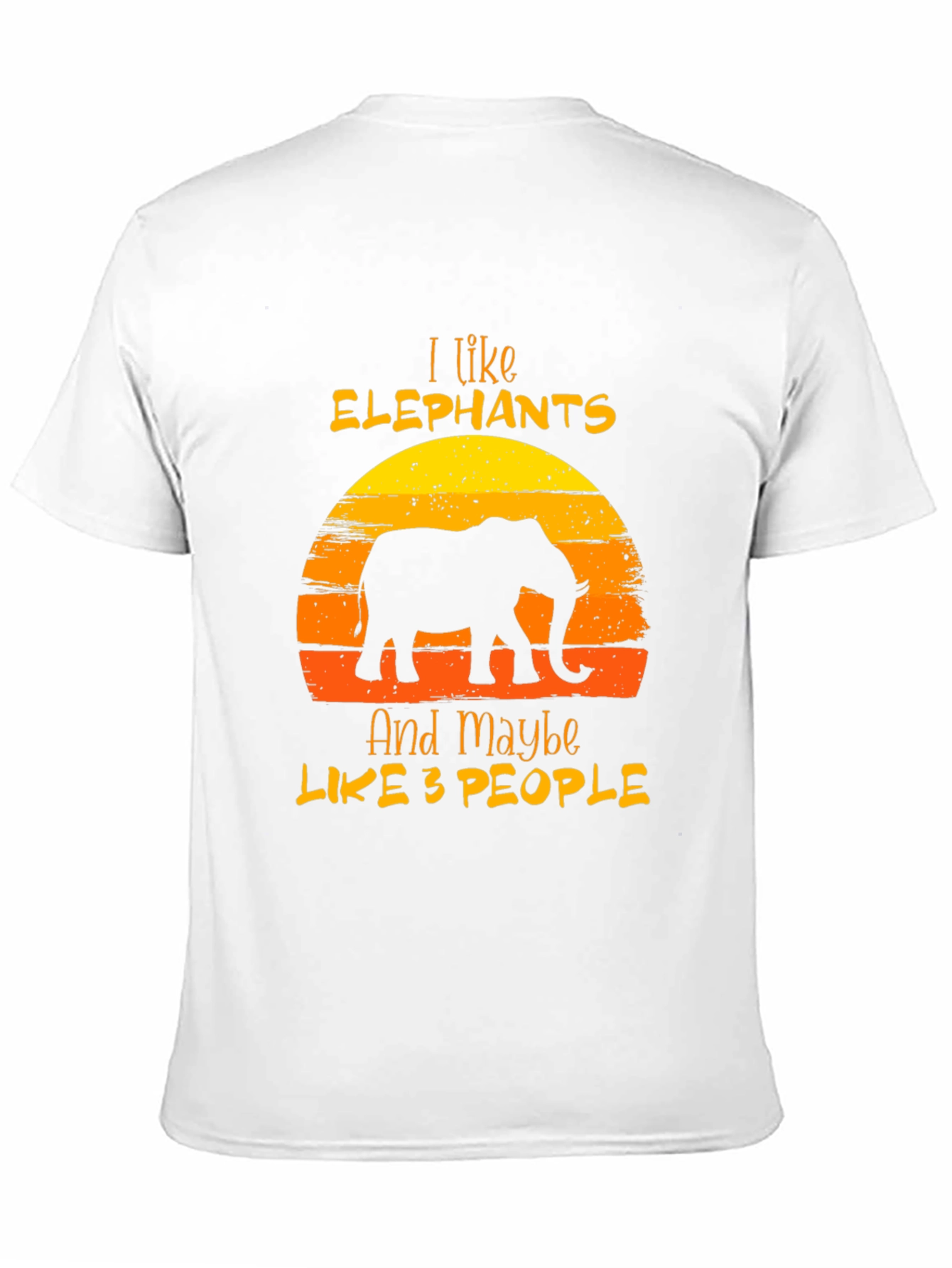 I Like Elephants T-Shirt - Funny Graphic Tee