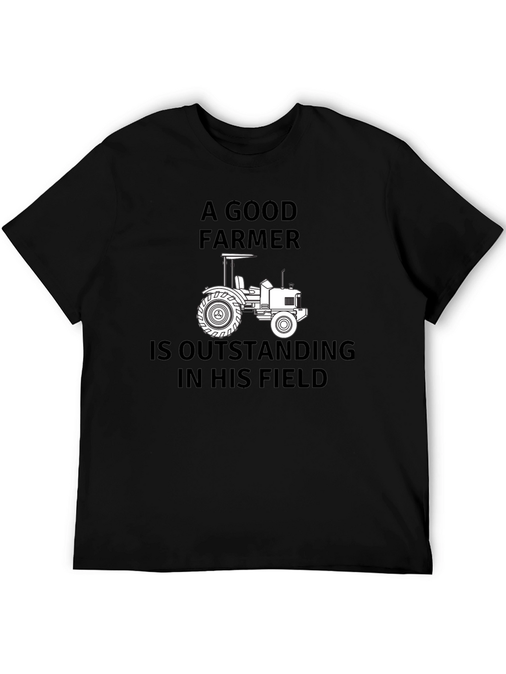 A Good Farmer T-Shirt Funny Tractor Tee