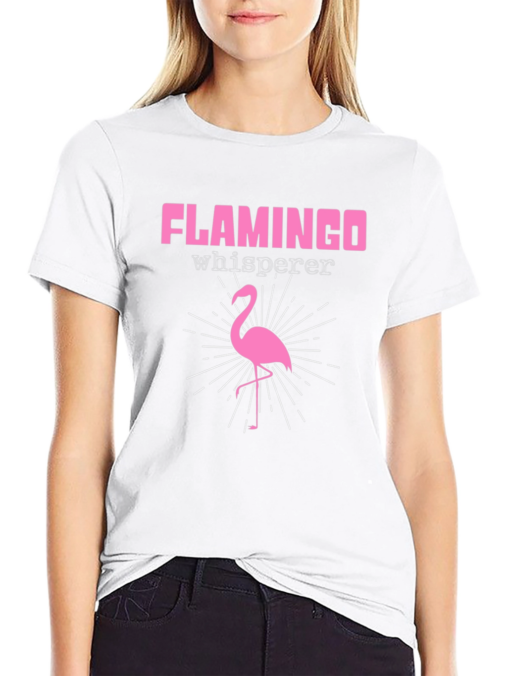Flamingo Whisperer Graphic Tee