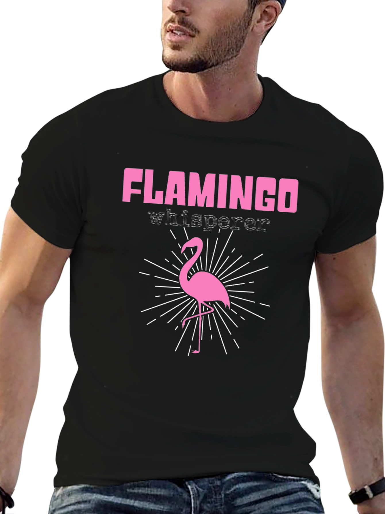Flamingo Whisperer Graphic Tee