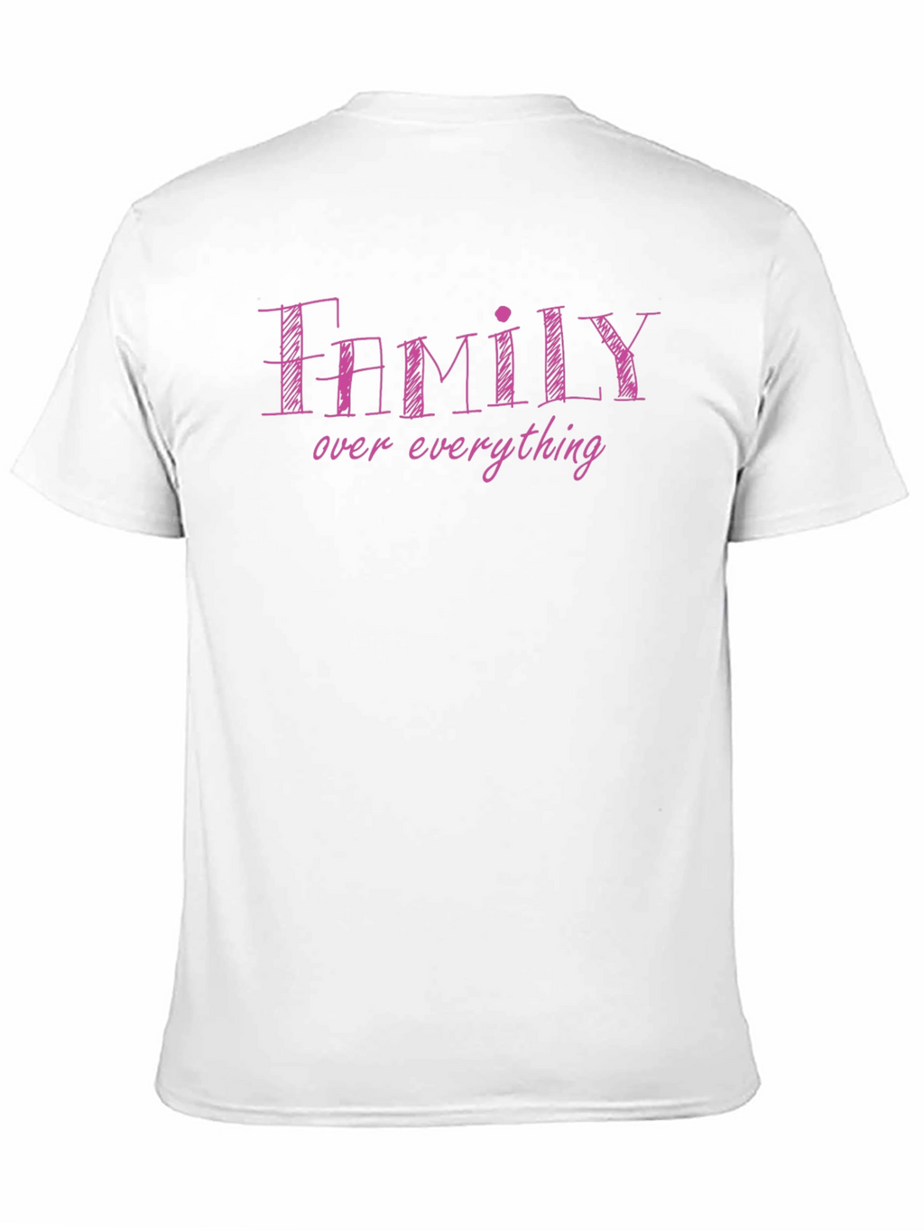 Family Over Everything Black Graphic Tee