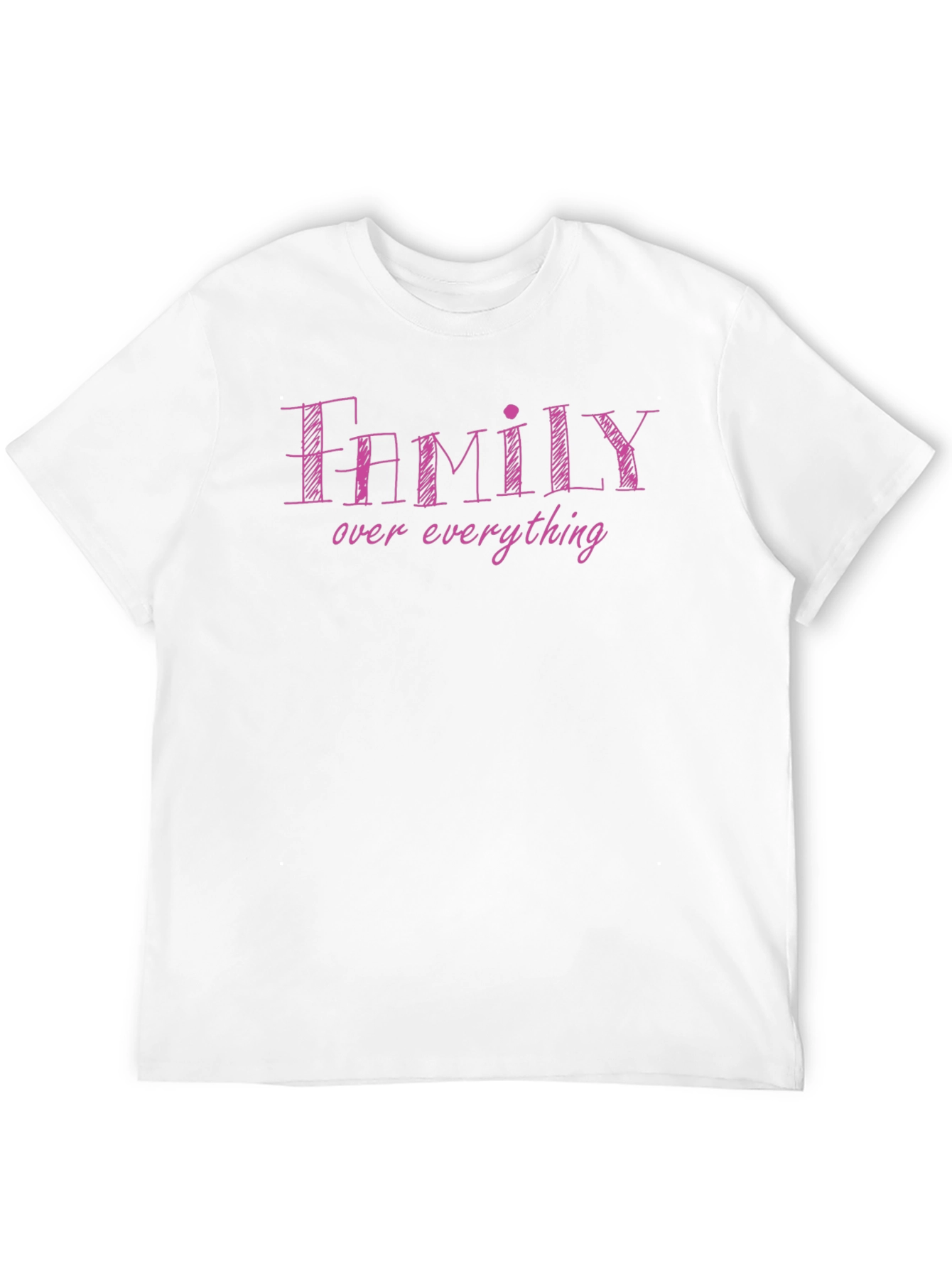 Family Over Everything Black Graphic Tee