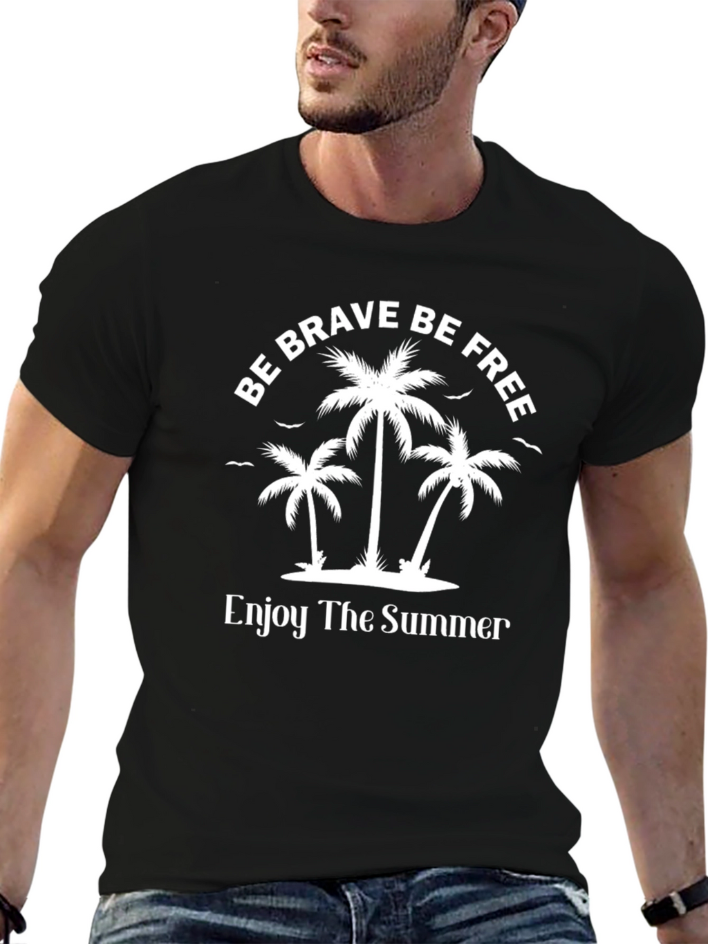 Be Brave Be Free Graphic Tee