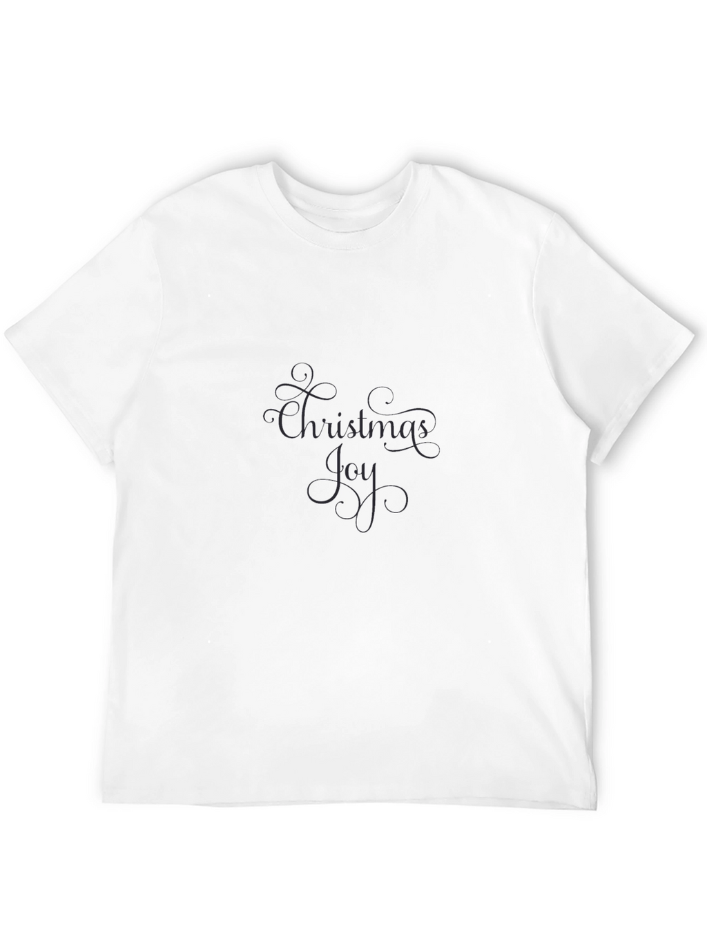 Christmas Joy Black T-Shirt