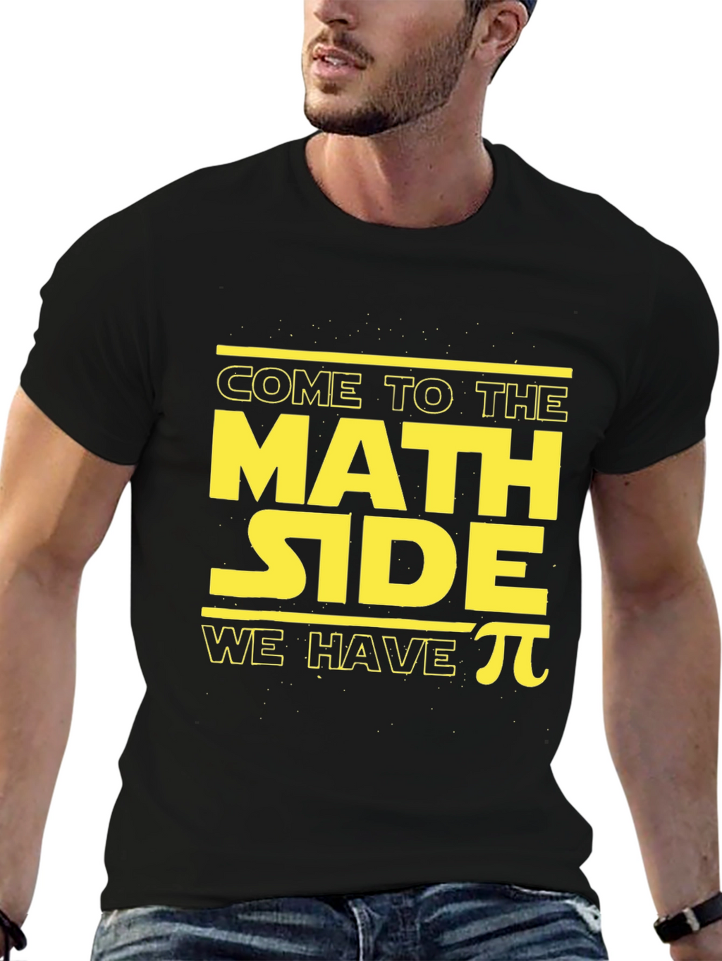 Math Side T-Shirt - Funny Math Pi Geek Tee