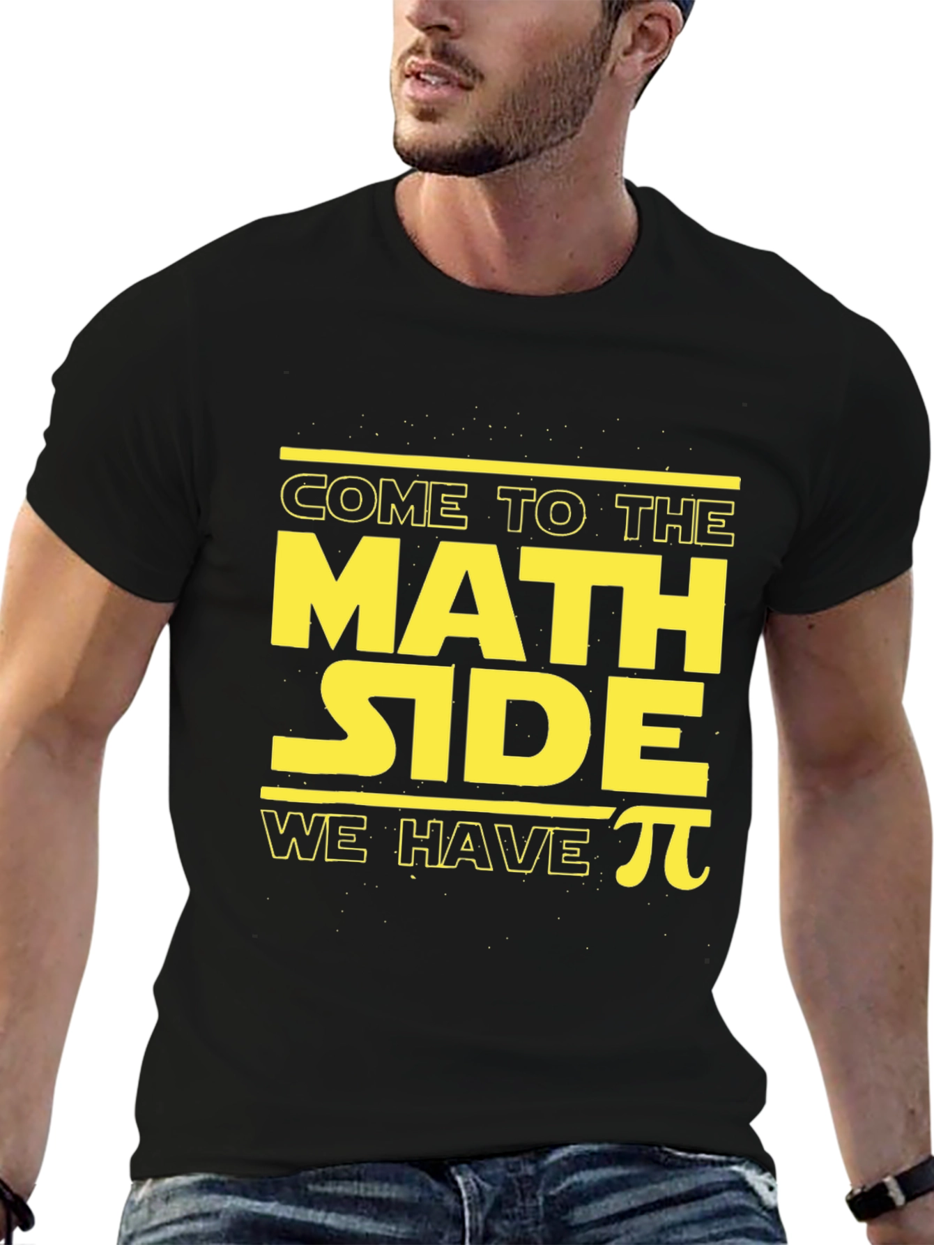 Math Side T-Shirt - Funny Math Pi Geek Tee