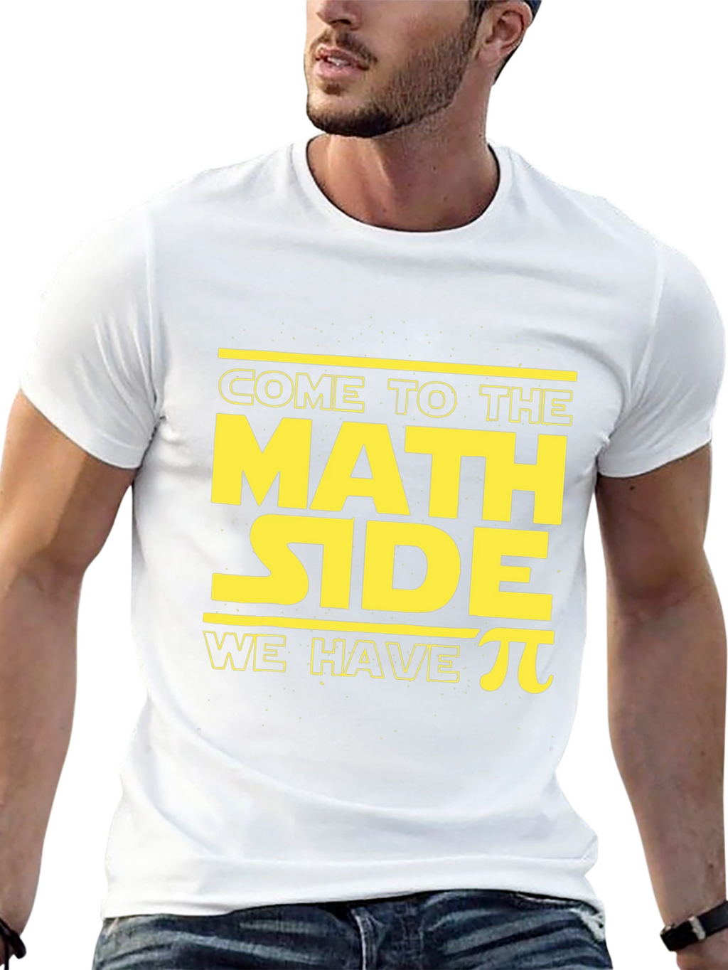Math Side T-Shirt - Funny Math Pi Geek Tee