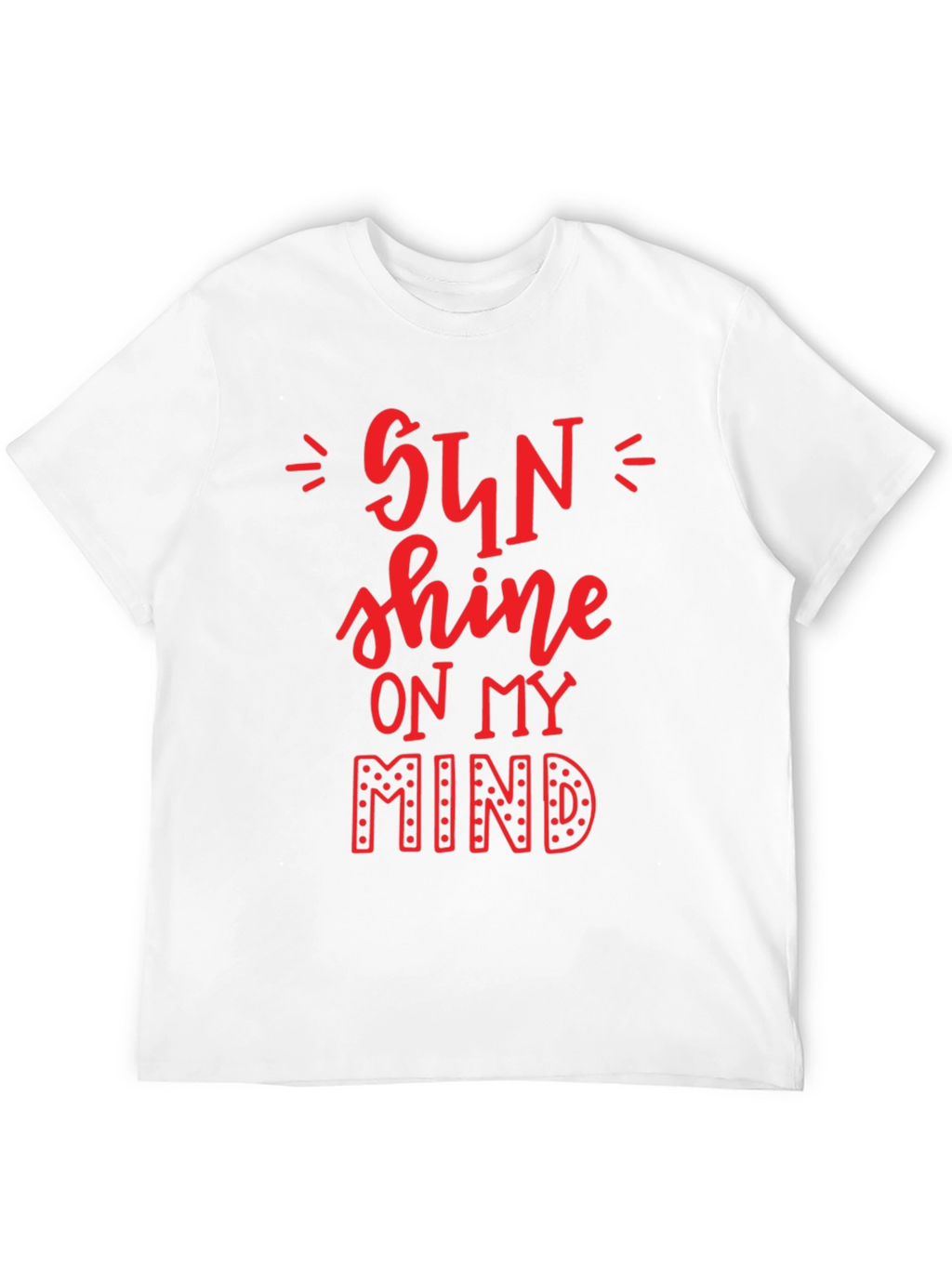 Sunshine On My Mind Graphic Tee - Black
