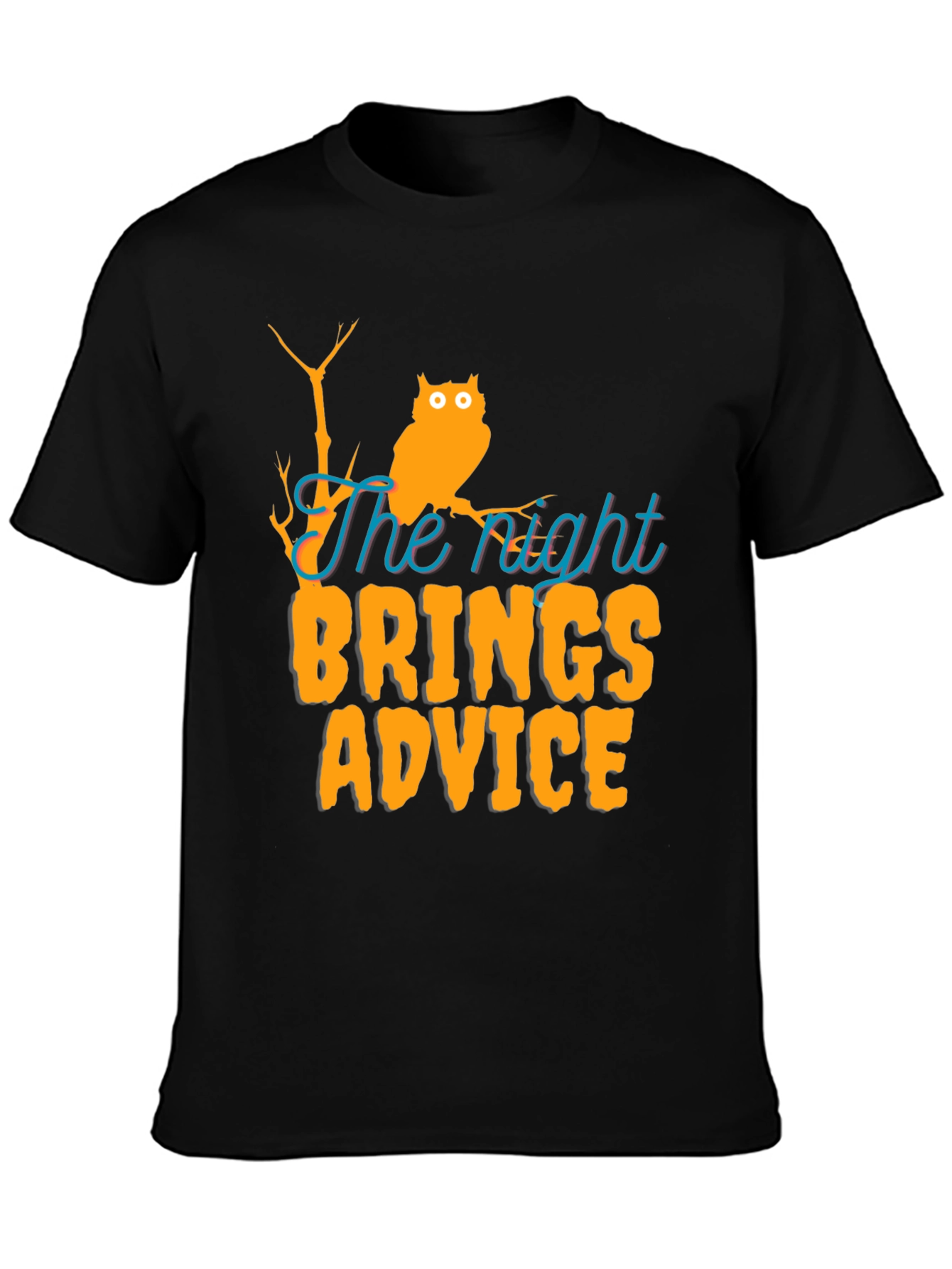 The Night Brings Advice Halloween T-Shirt
