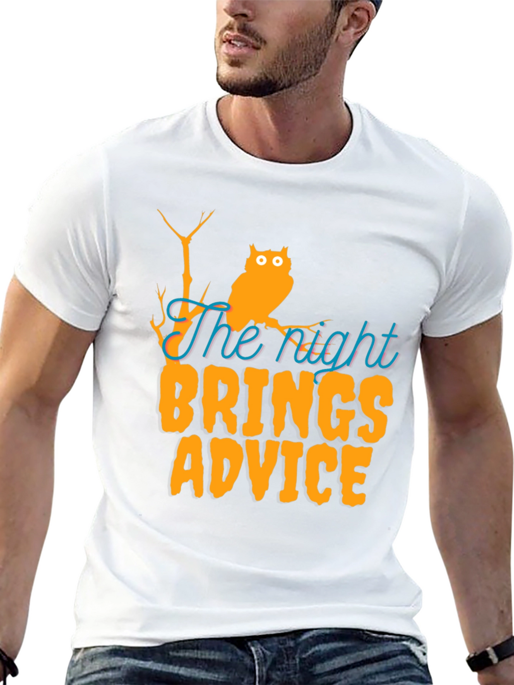 The Night Brings Advice Halloween T-Shirt