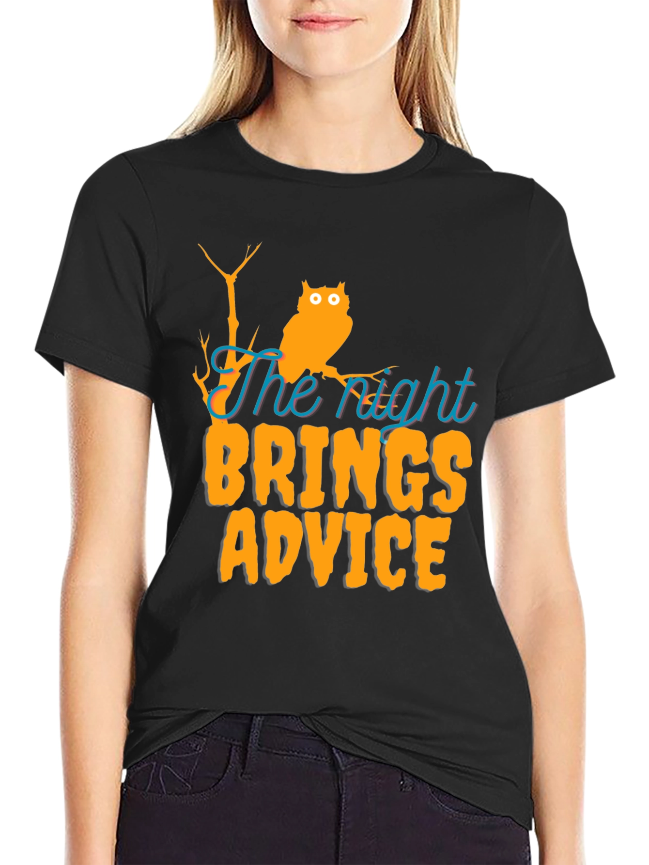 The Night Brings Advice Halloween T-Shirt