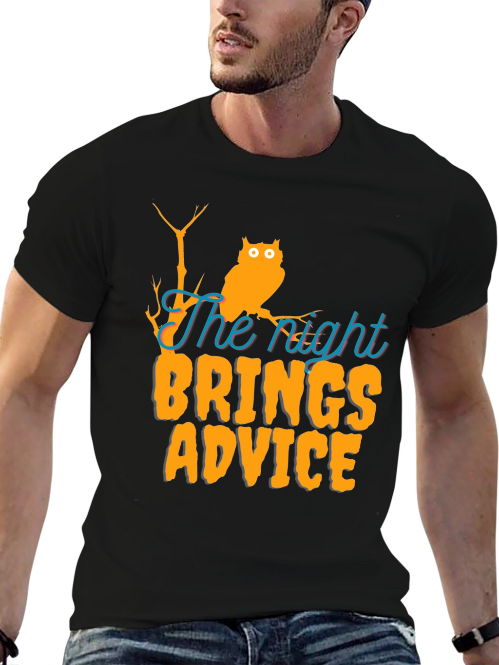 The Night Brings Advice Halloween T-Shirt