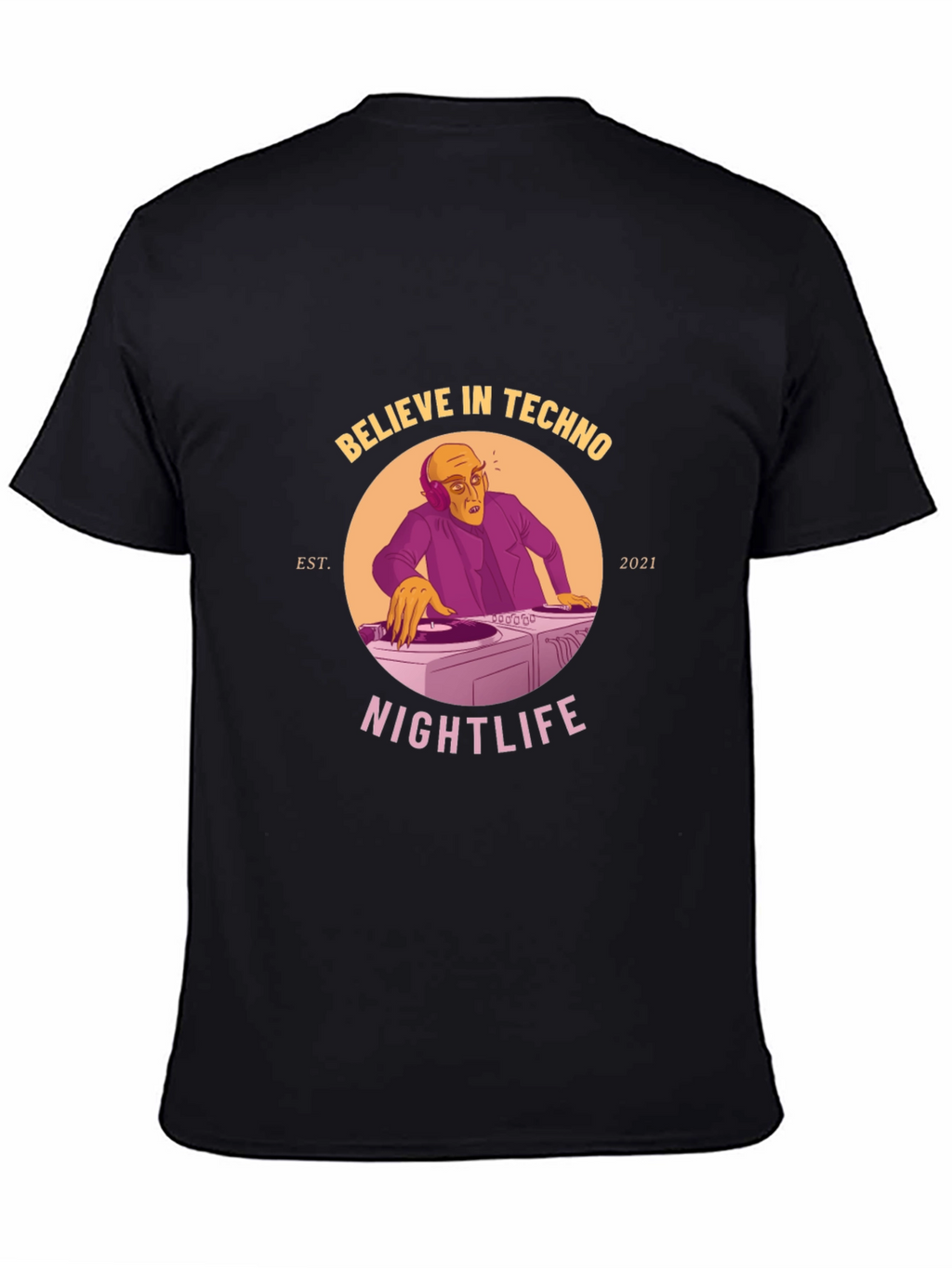 Believe in Techno Graphic Tee