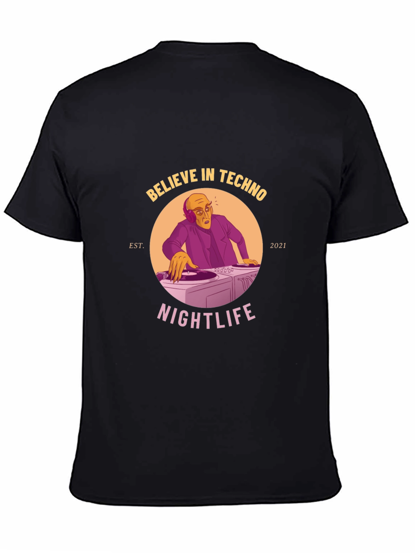Believe in Techno Graphic Tee
