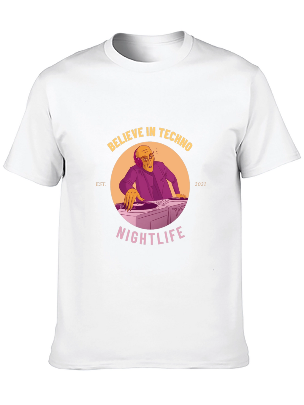 Believe in Techno Graphic Tee
