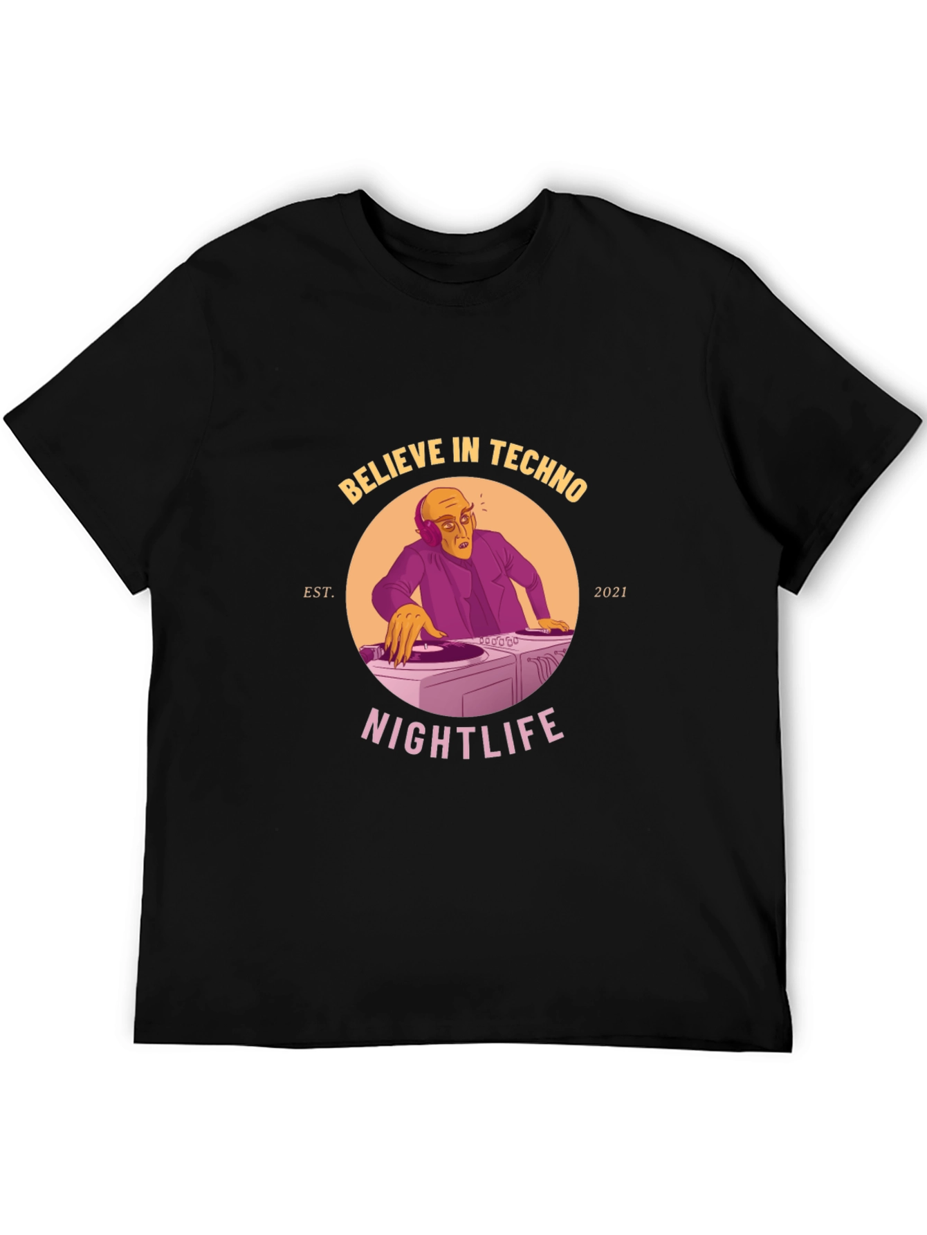 Believe in Techno Graphic Tee