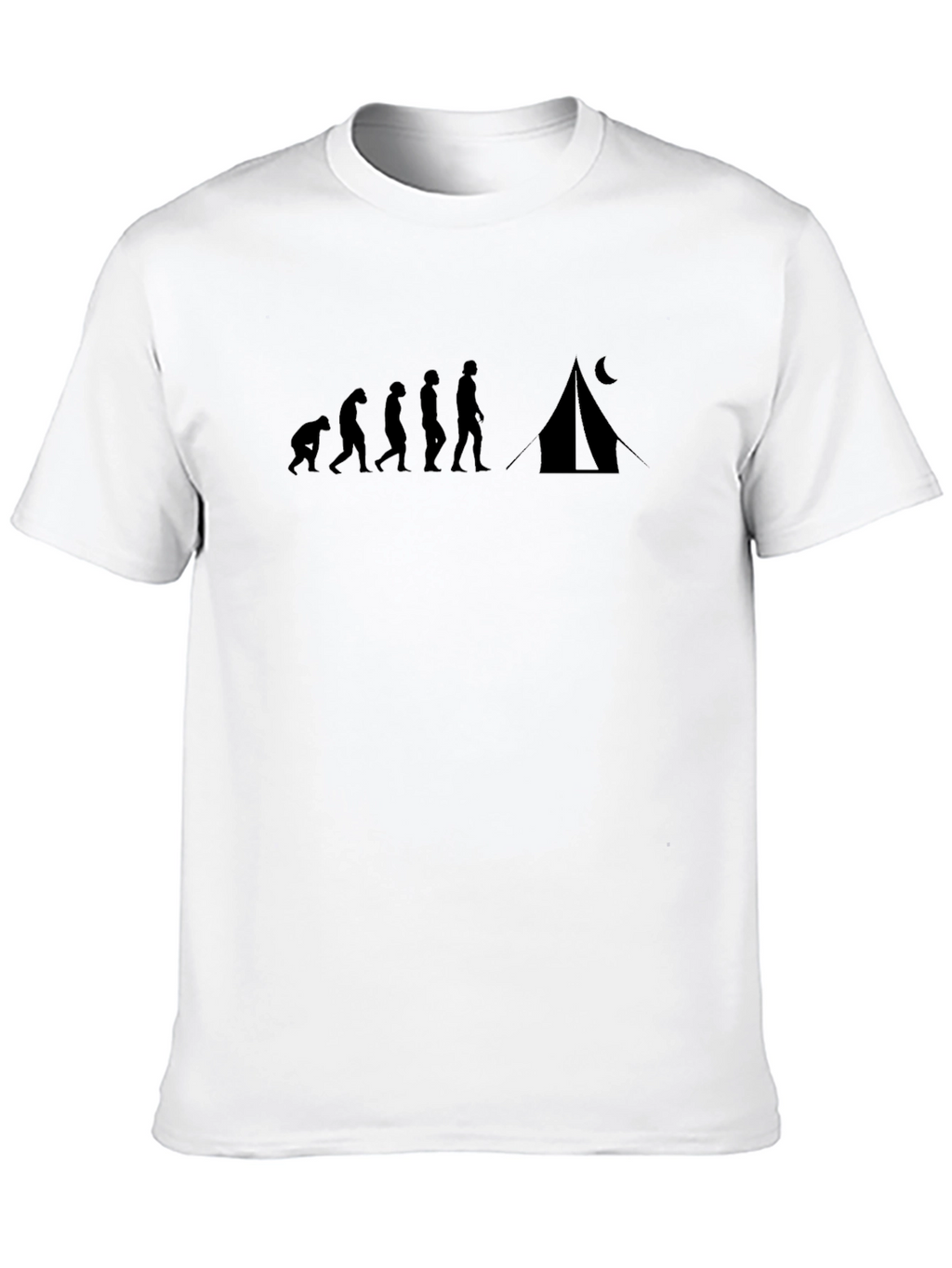 Evolution of Camping T-Shirt