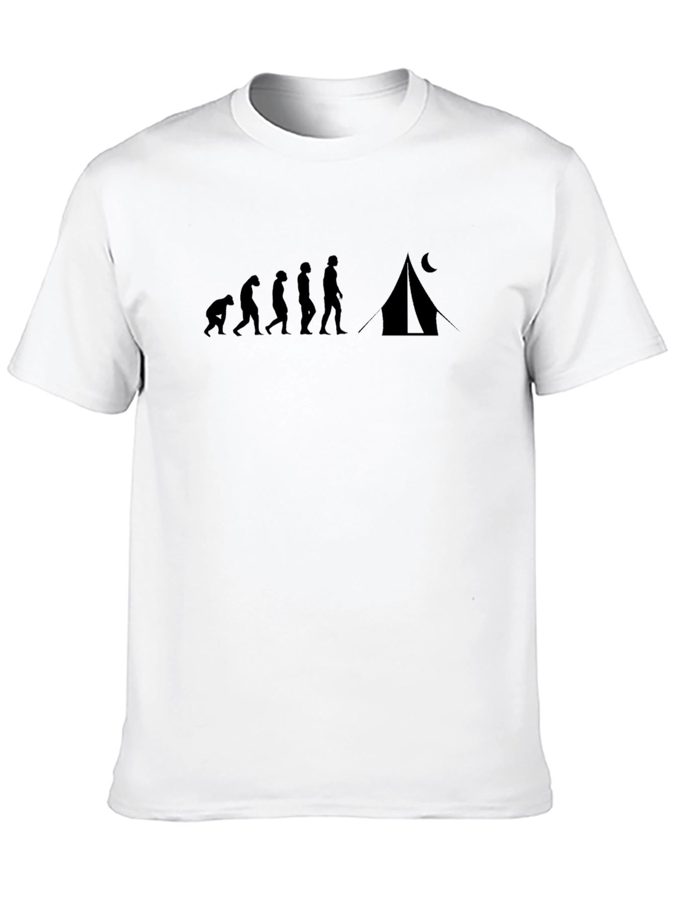 Evolution of Camping T-Shirt
