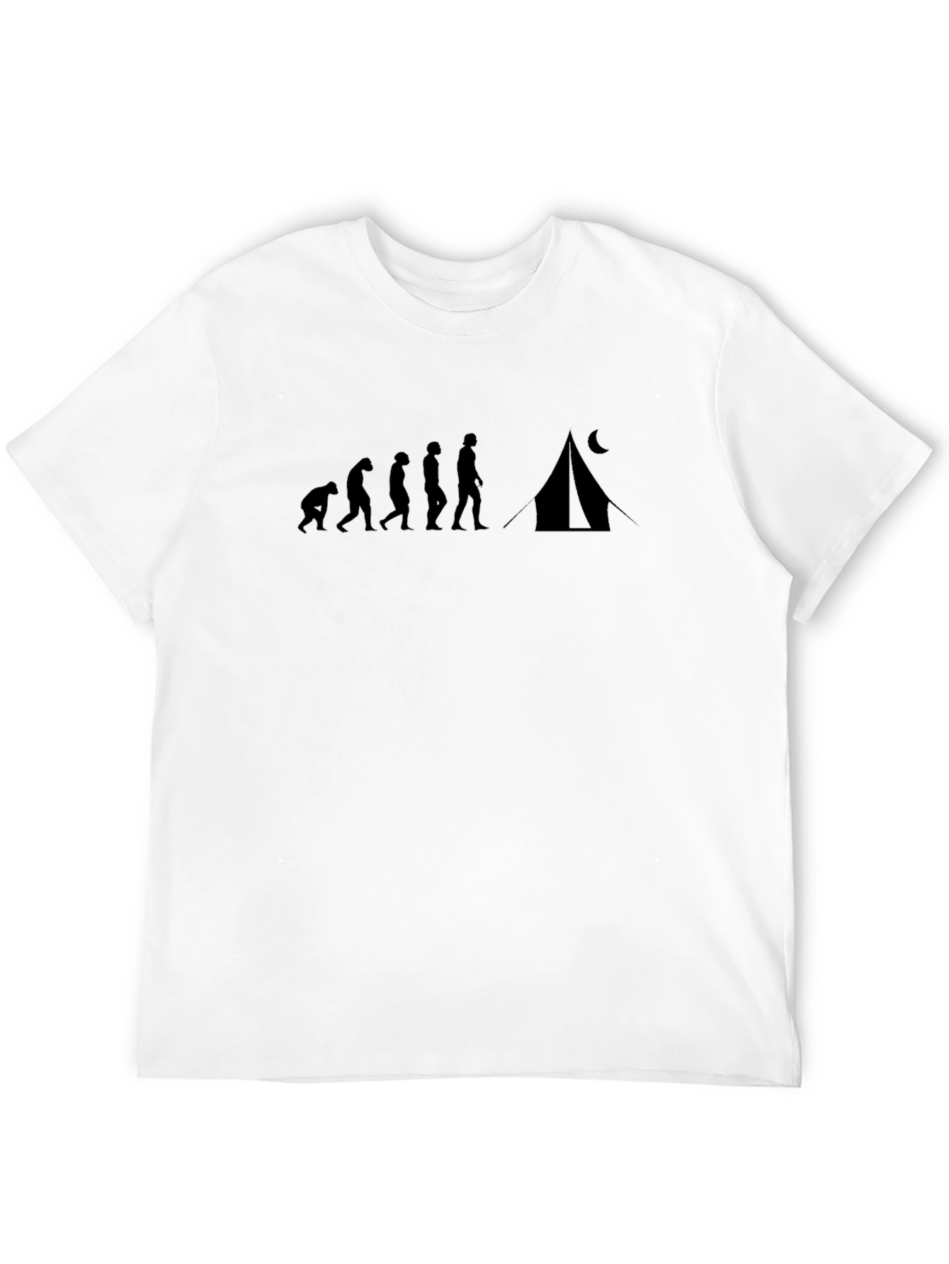 Evolution of Camping T-Shirt