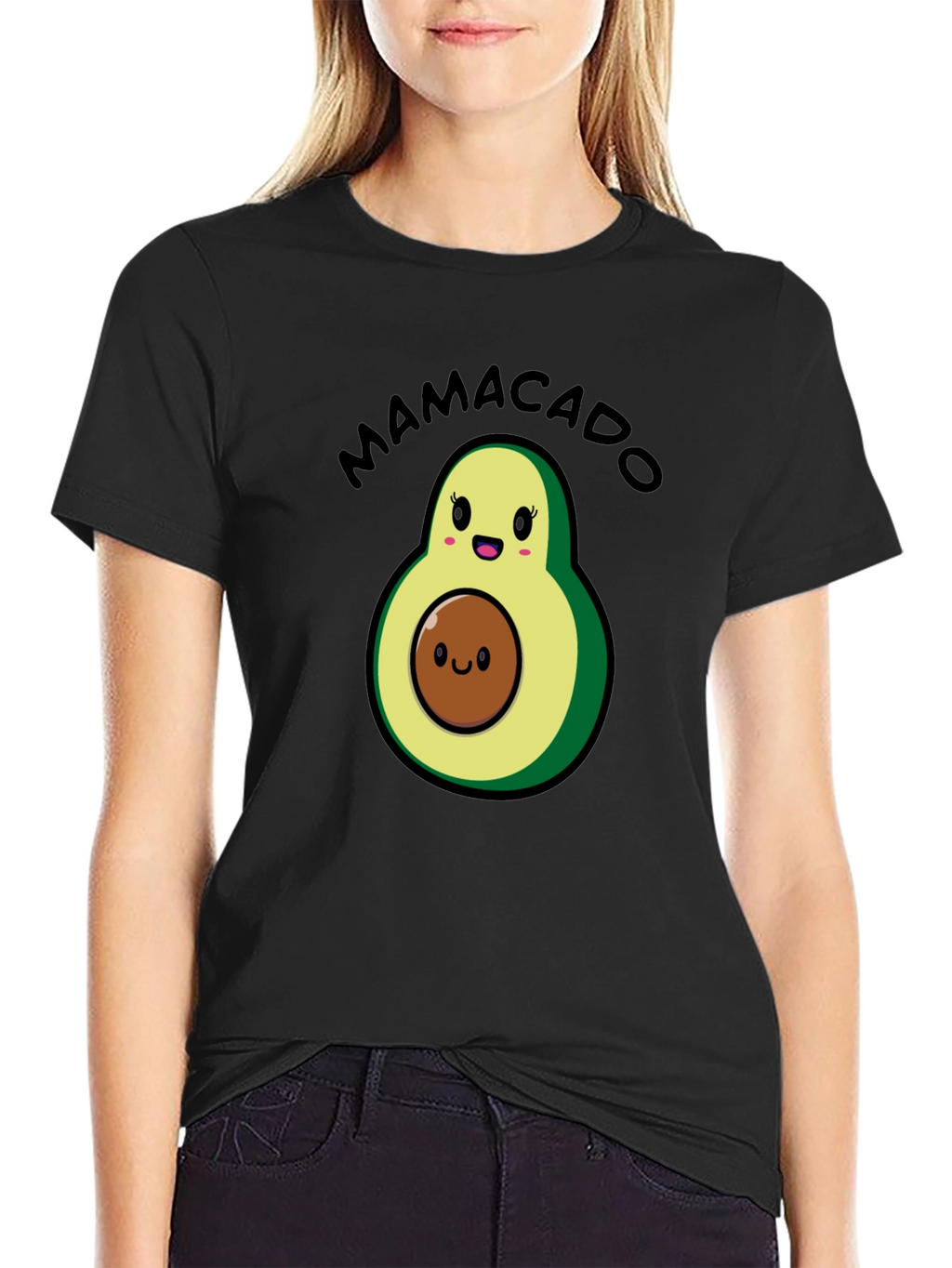 Mamacado Avocado Graphic T-Shirt - Cute & Comfy