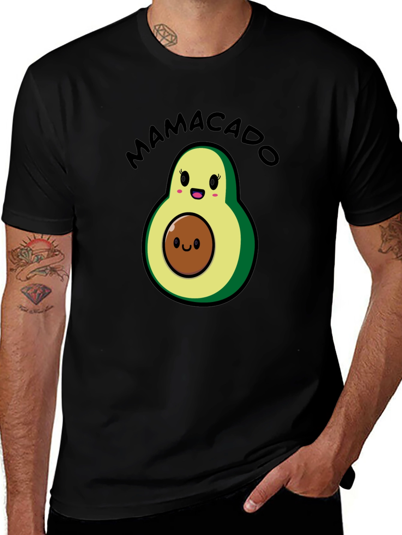 Mamacado Avocado Graphic T-Shirt - Cute & Comfy