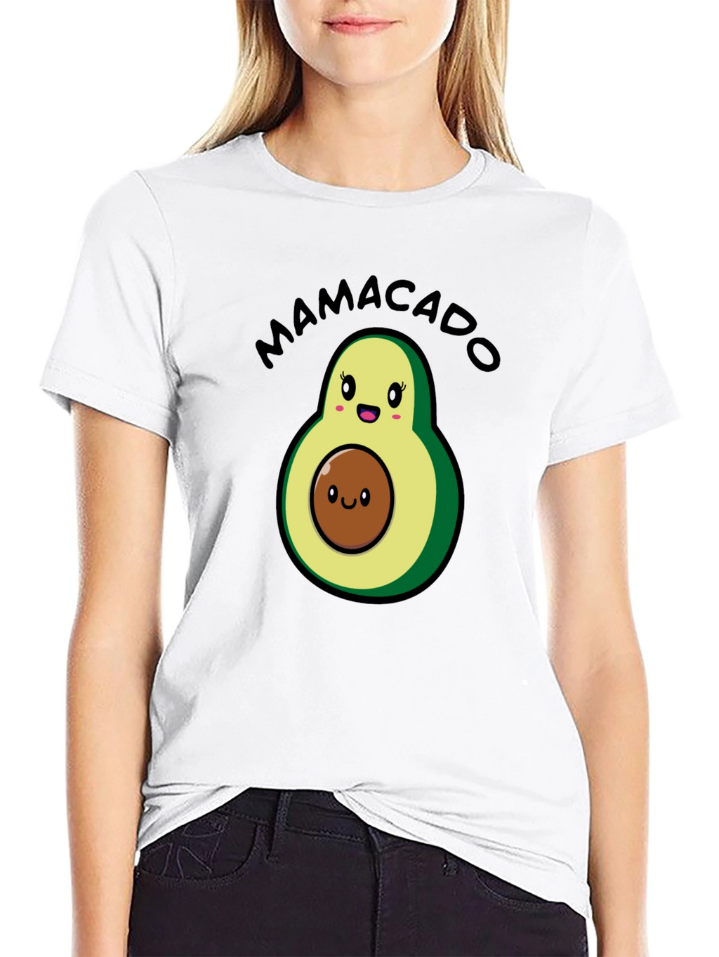 Mamacado Avocado Graphic T-Shirt - Cute & Comfy
