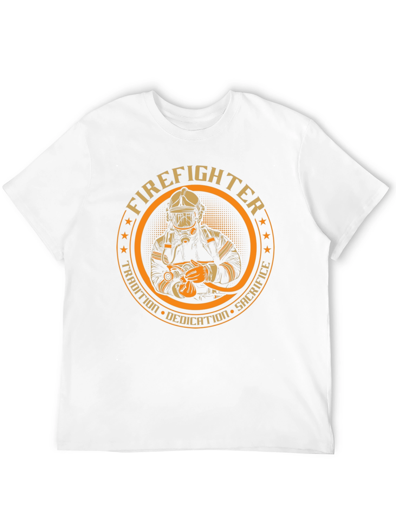Firefighter Dedication Graphic Tee