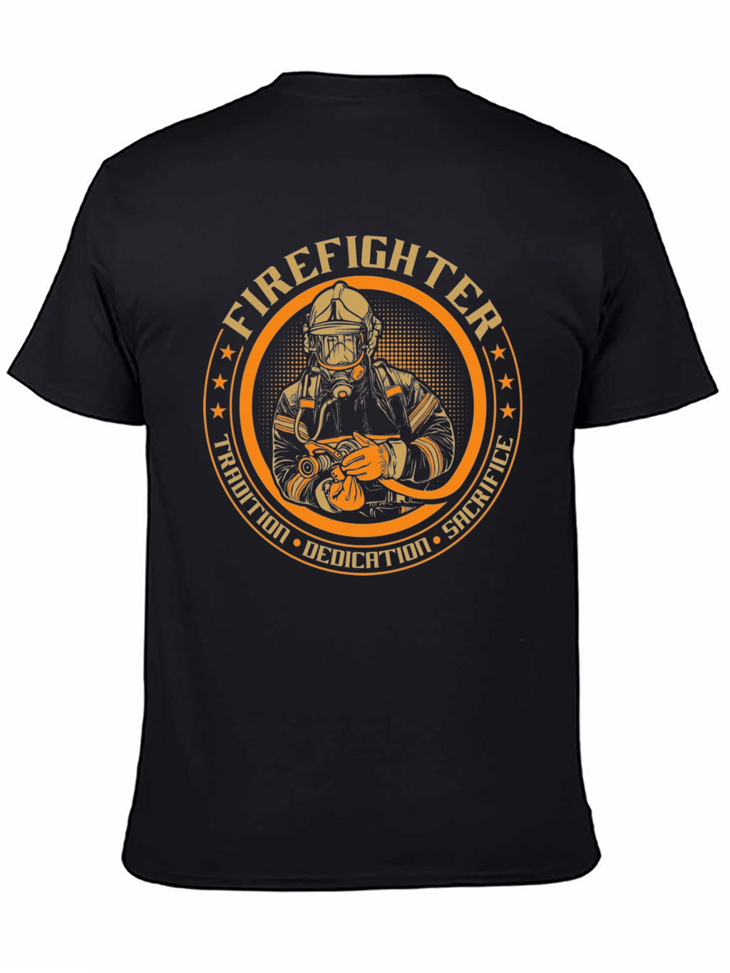 Firefighter Dedication Graphic Tee