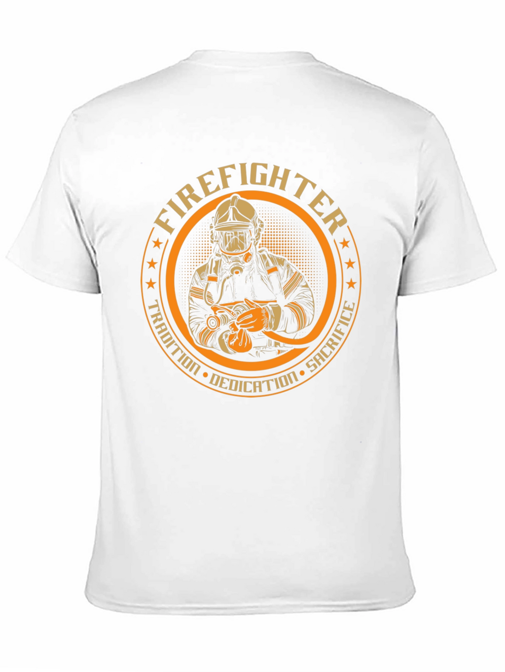 Firefighter Dedication Graphic Tee