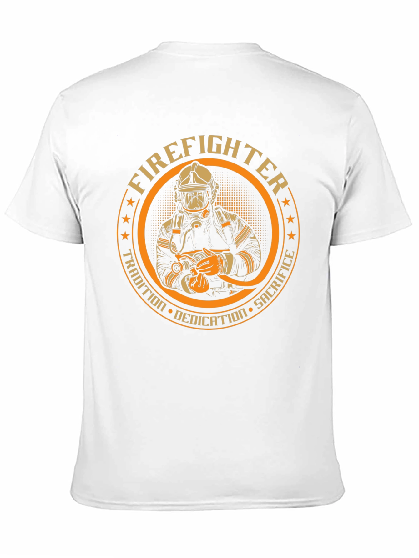 Firefighter Dedication Graphic Tee