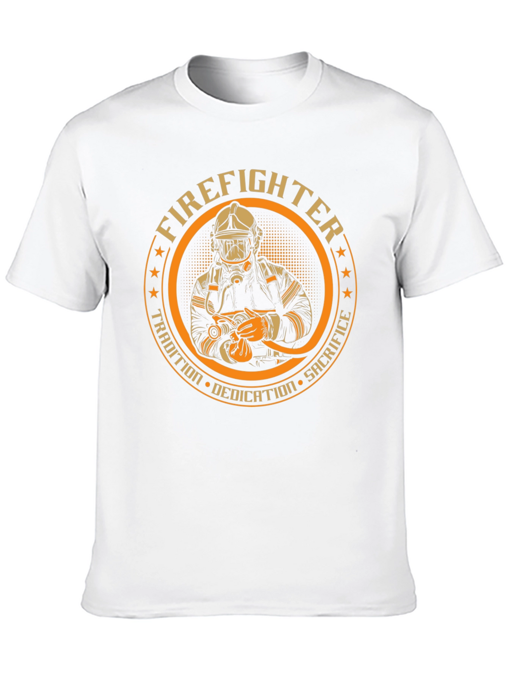 Firefighter Dedication Graphic Tee