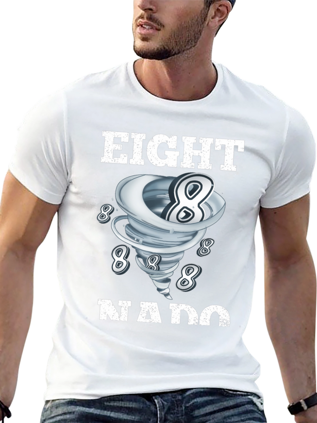 Eightnado T-Shirt - Tornado of Eights