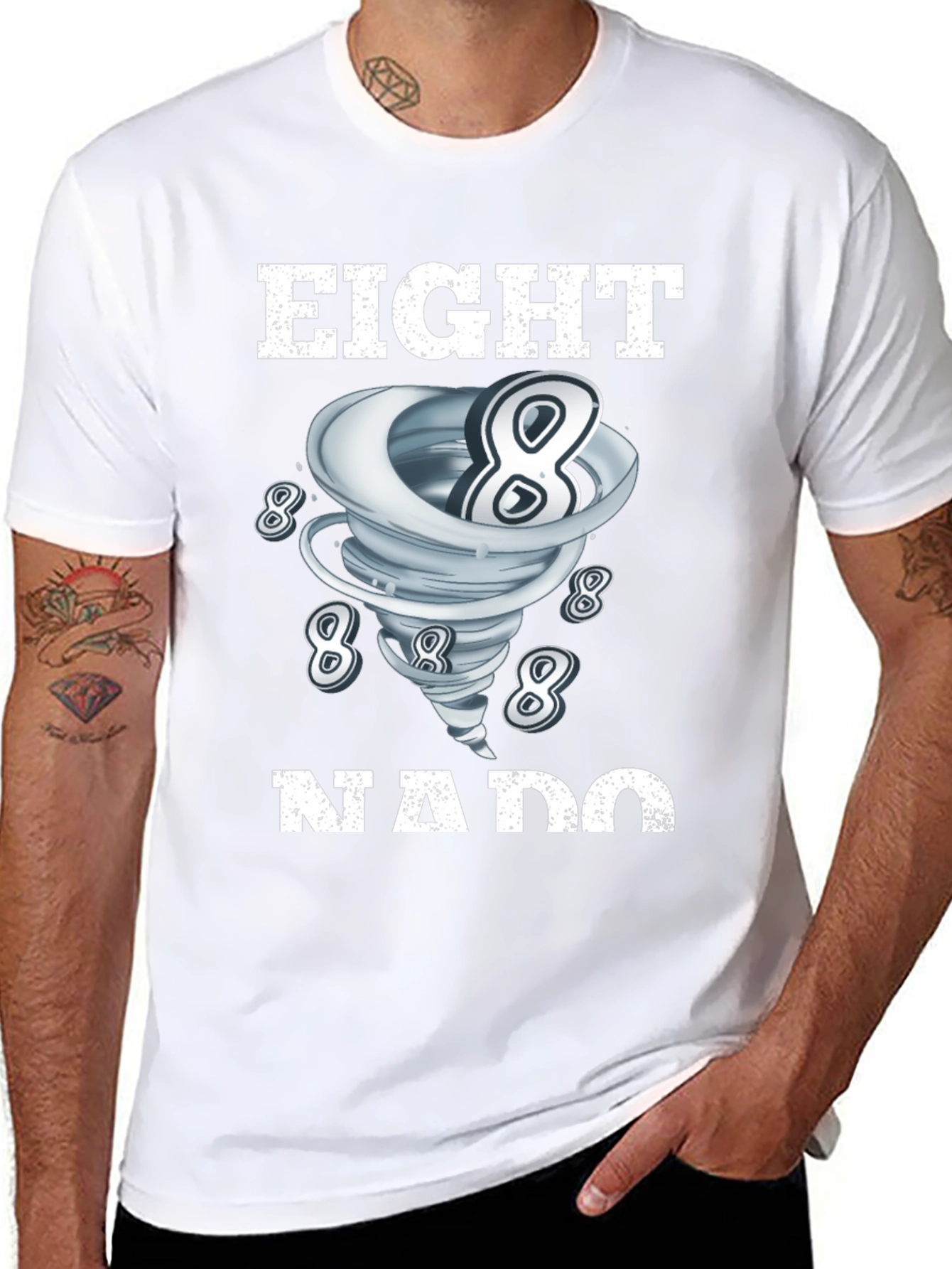 Eightnado T-Shirt - Tornado of Eights