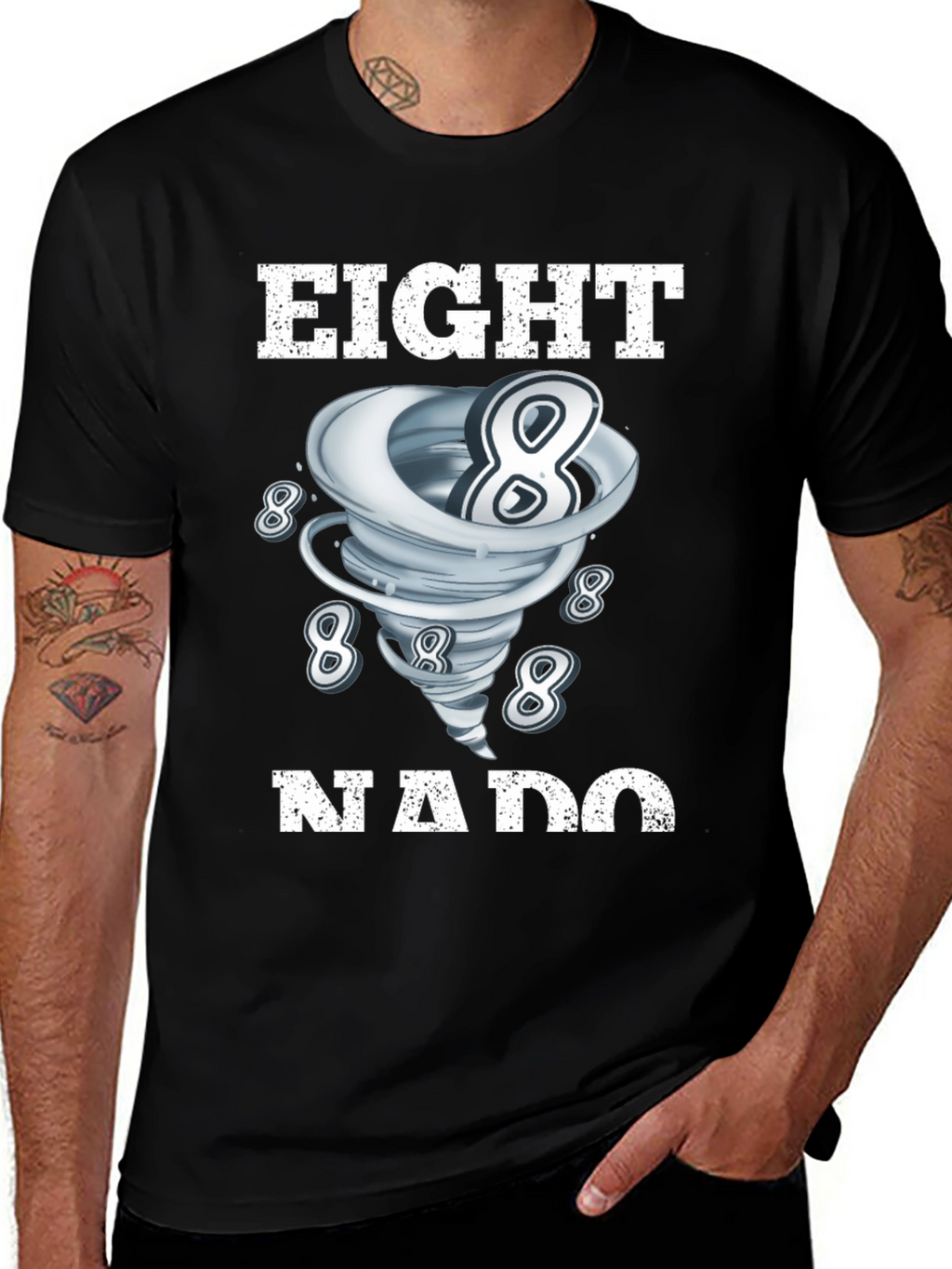 Eightnado T-Shirt - Tornado of Eights