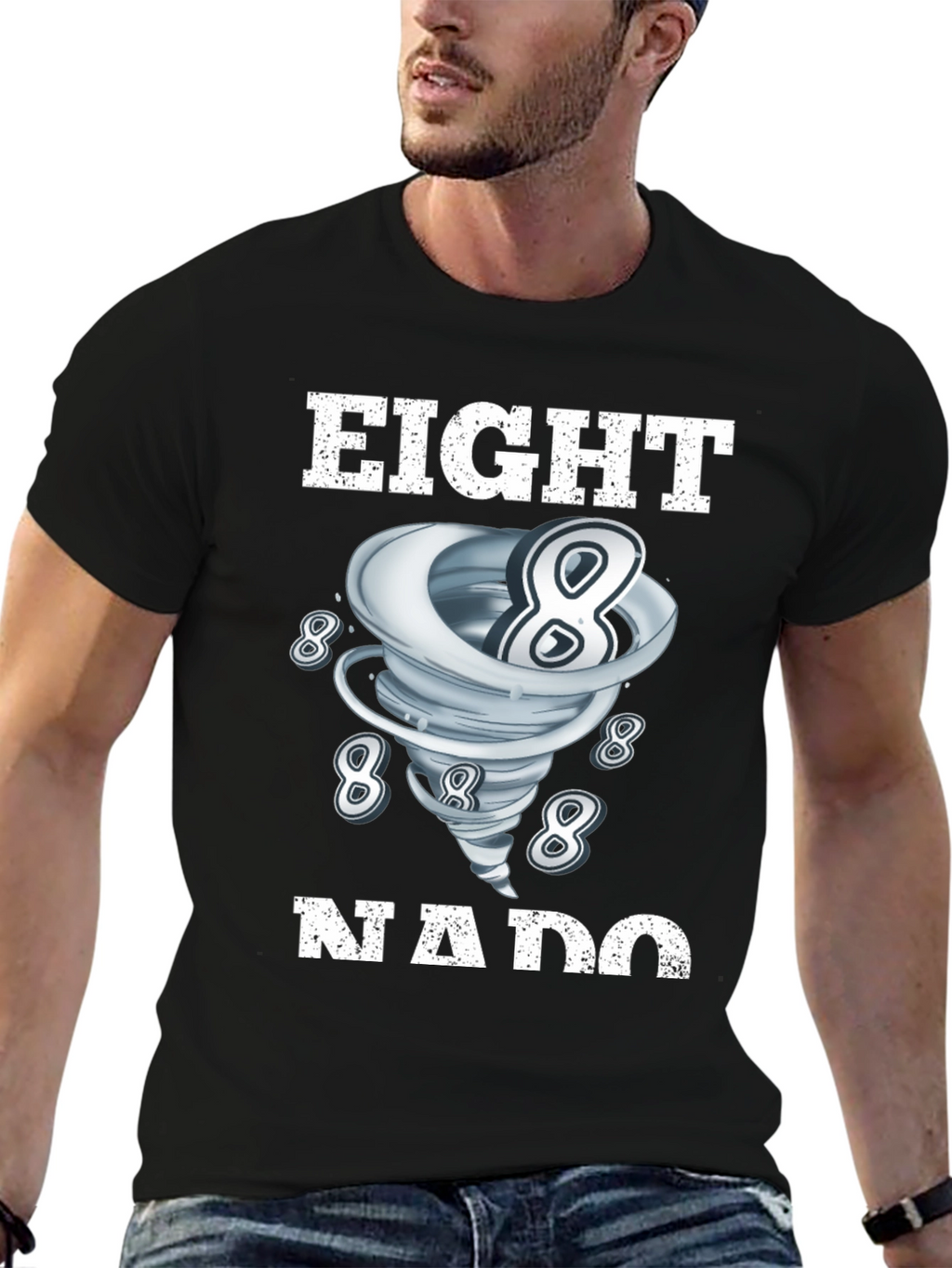 Eightnado T-Shirt - Tornado of Eights