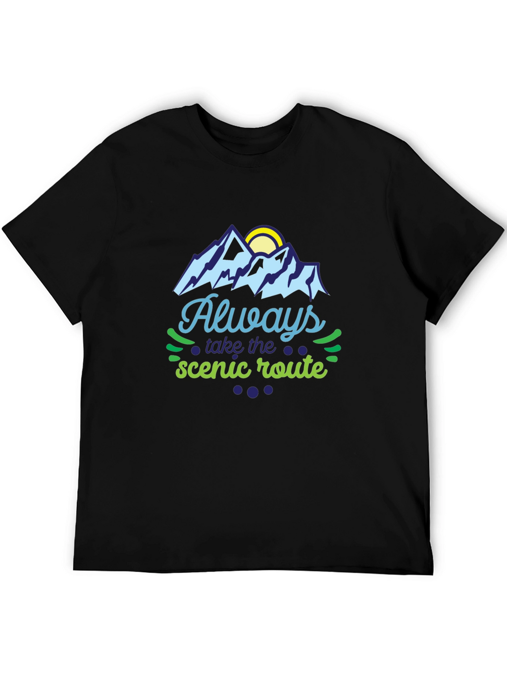 Always Take the Scenic Route Graphic Tee