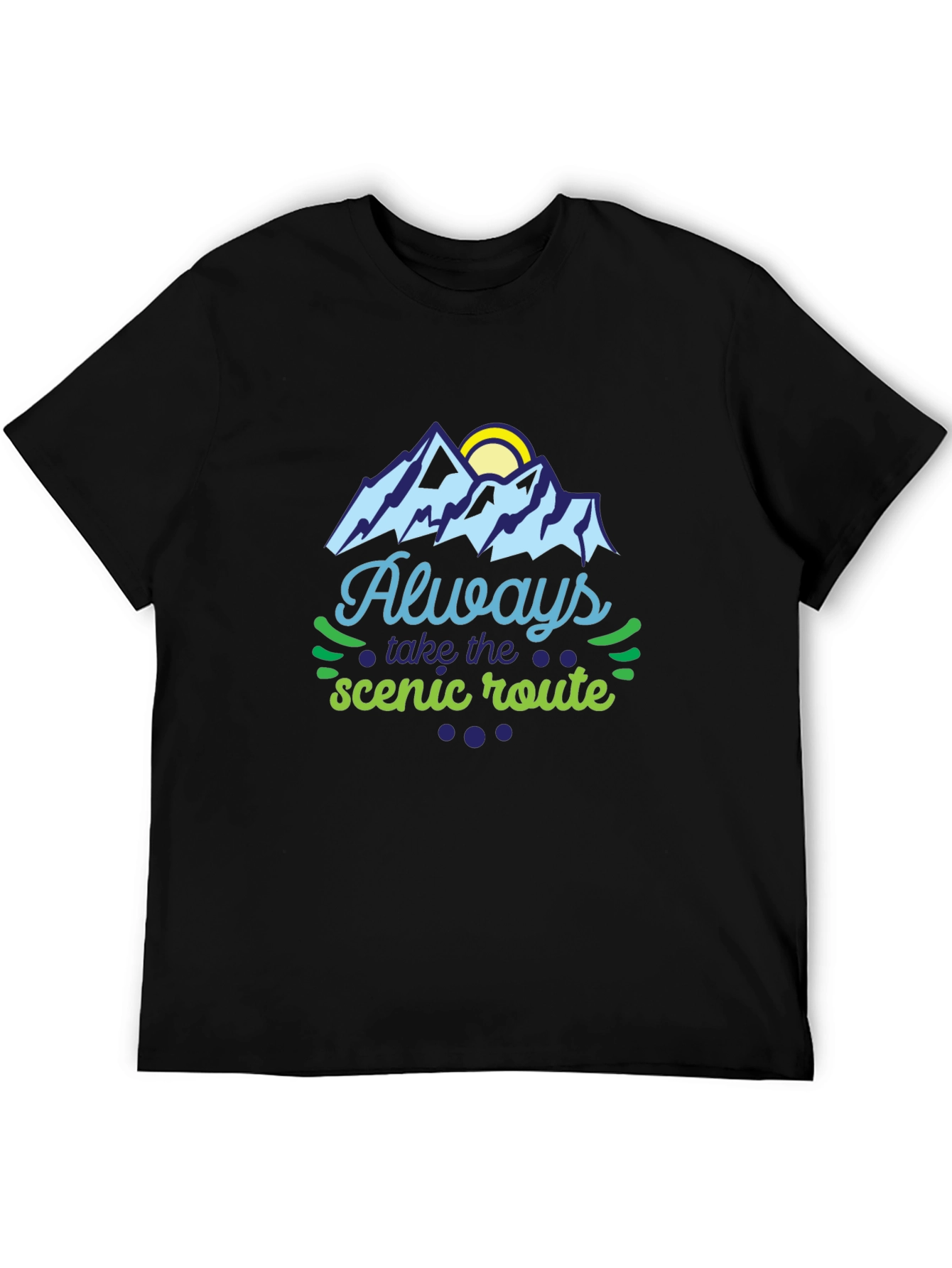 Always Take the Scenic Route Graphic Tee