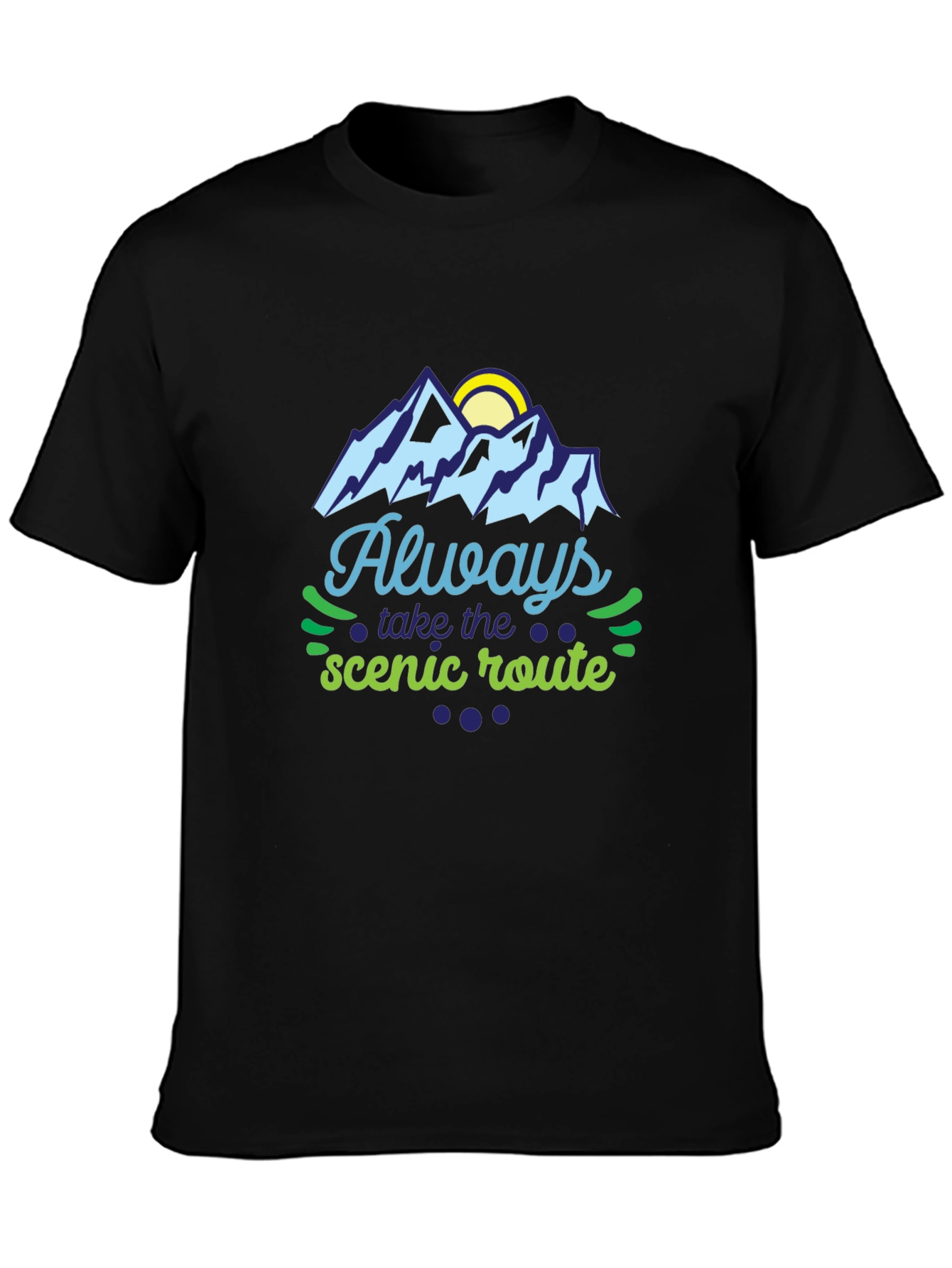 Always Take the Scenic Route Graphic Tee