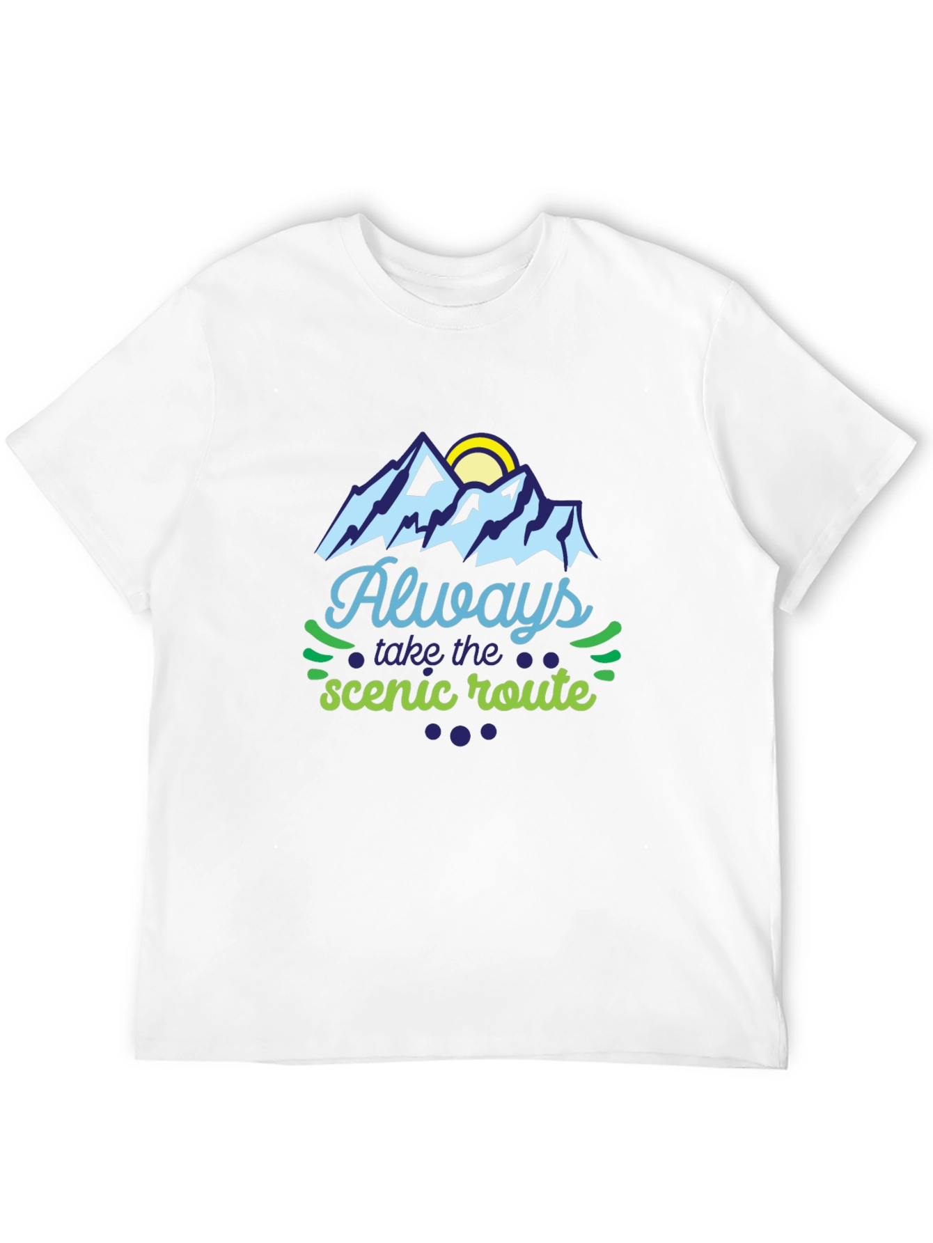 Always Take the Scenic Route Graphic Tee