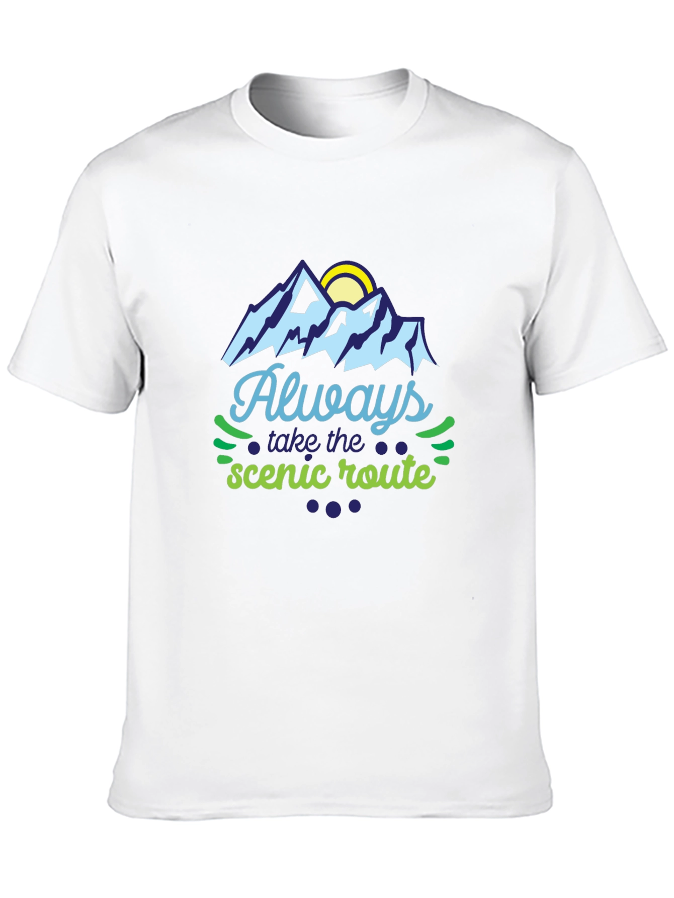 Always Take the Scenic Route Graphic Tee