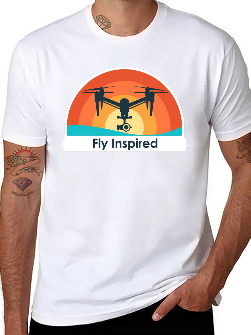 Fly Inspired Drone T-Shirt