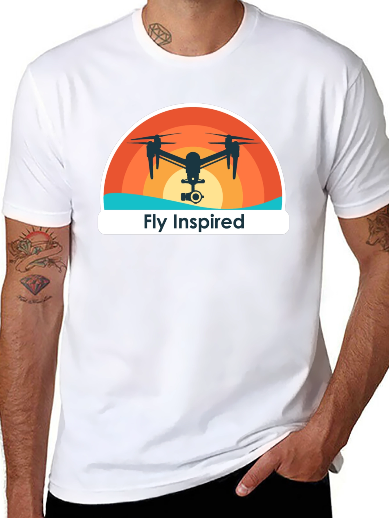 Fly Inspired Drone T-Shirt